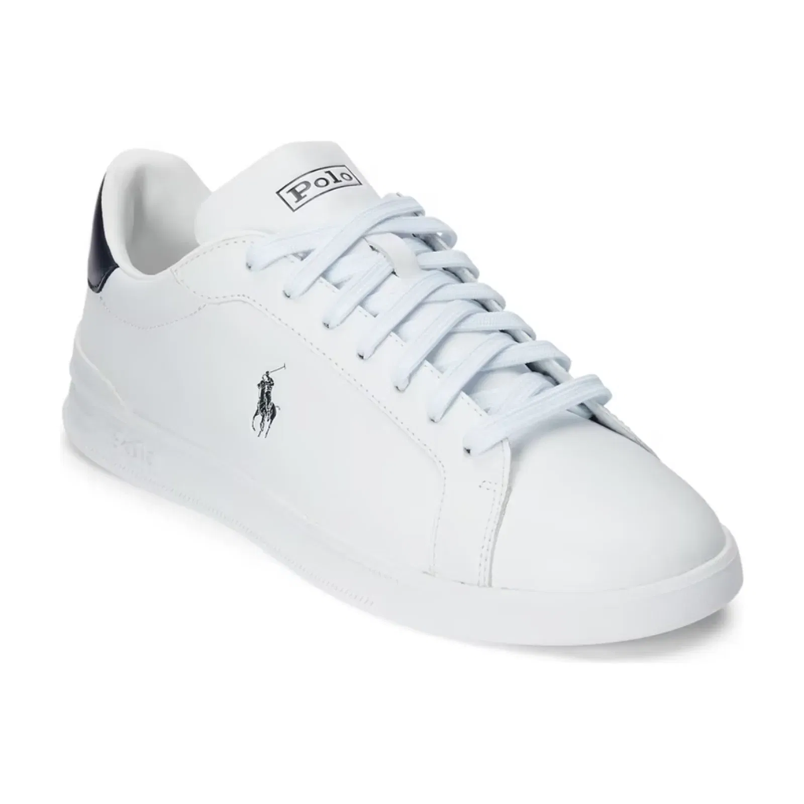 Polo Ralph Lauren Men's Heritage Court Low-Top Trainers White/Navy