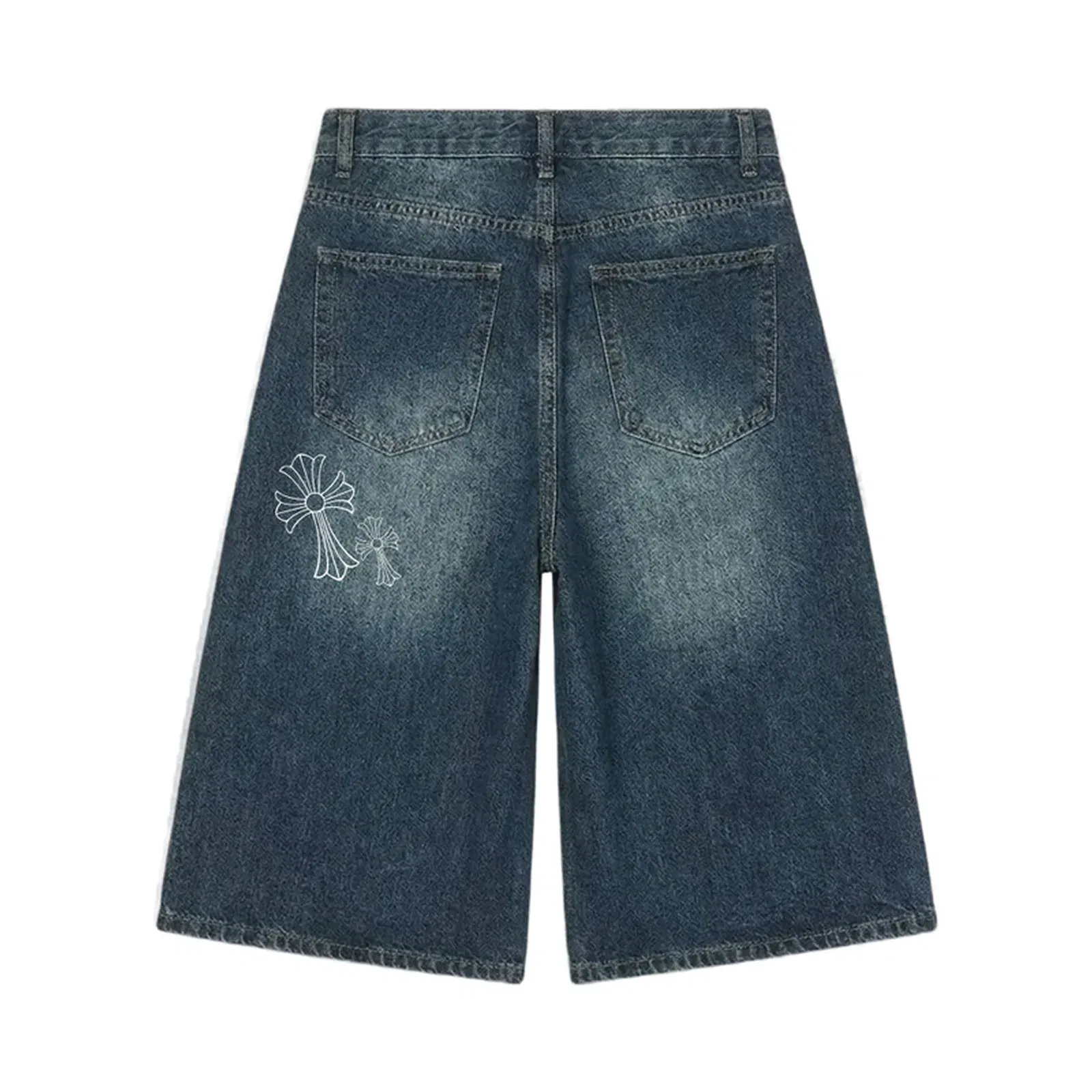 City Off Domes Cross Legacy Jorts dark blue