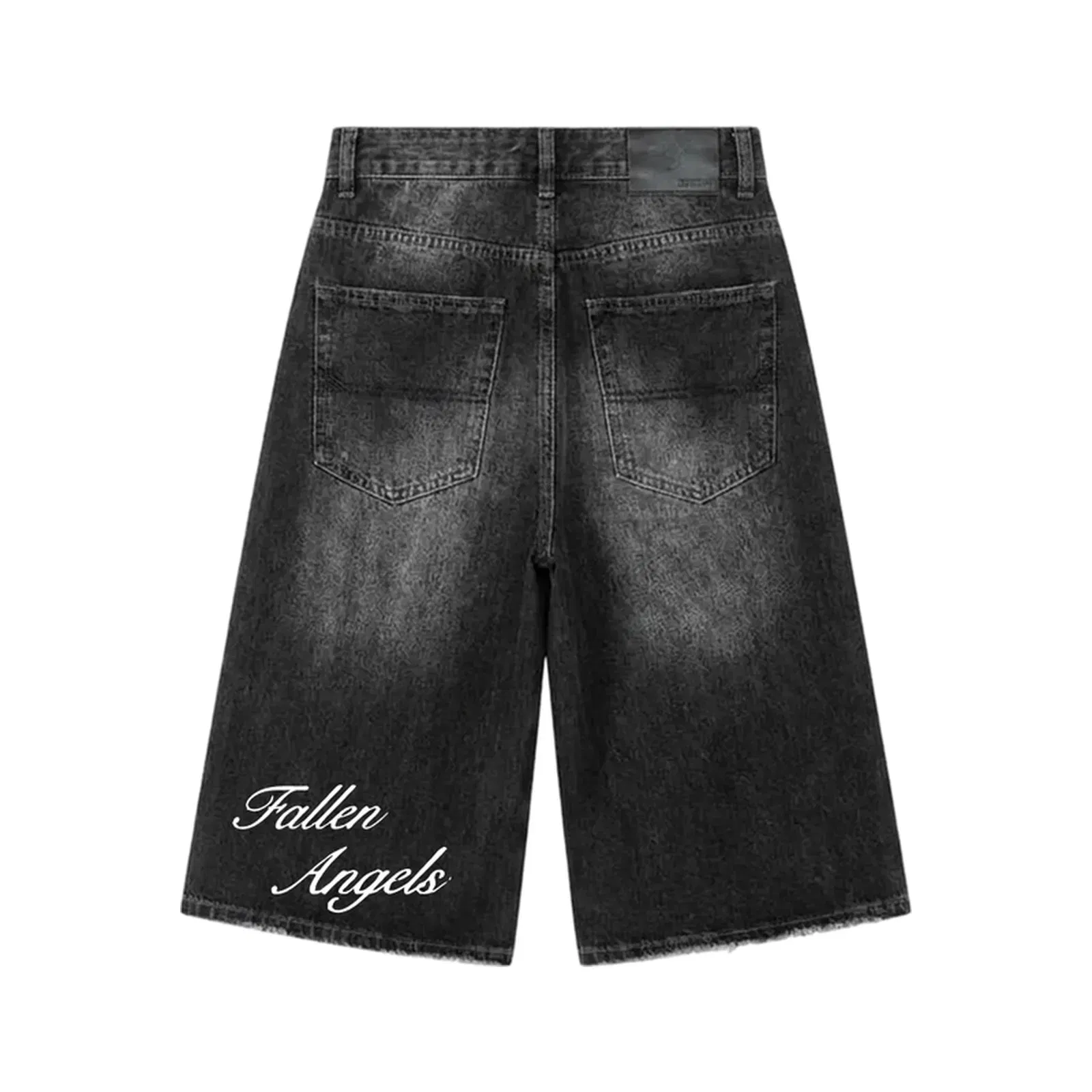 City Off Domes Fallen Angel Jorts Black