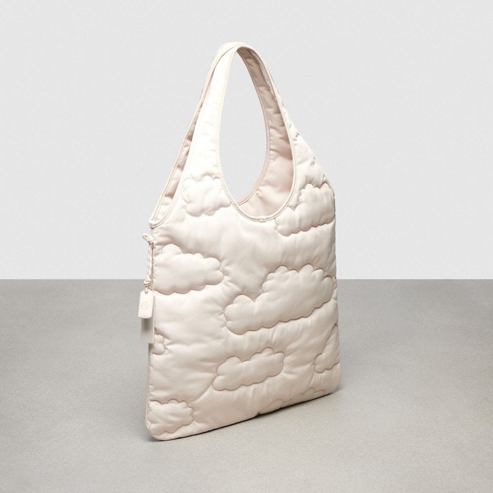 Coachtopia Loop Flat Tote With Cloud Quilting