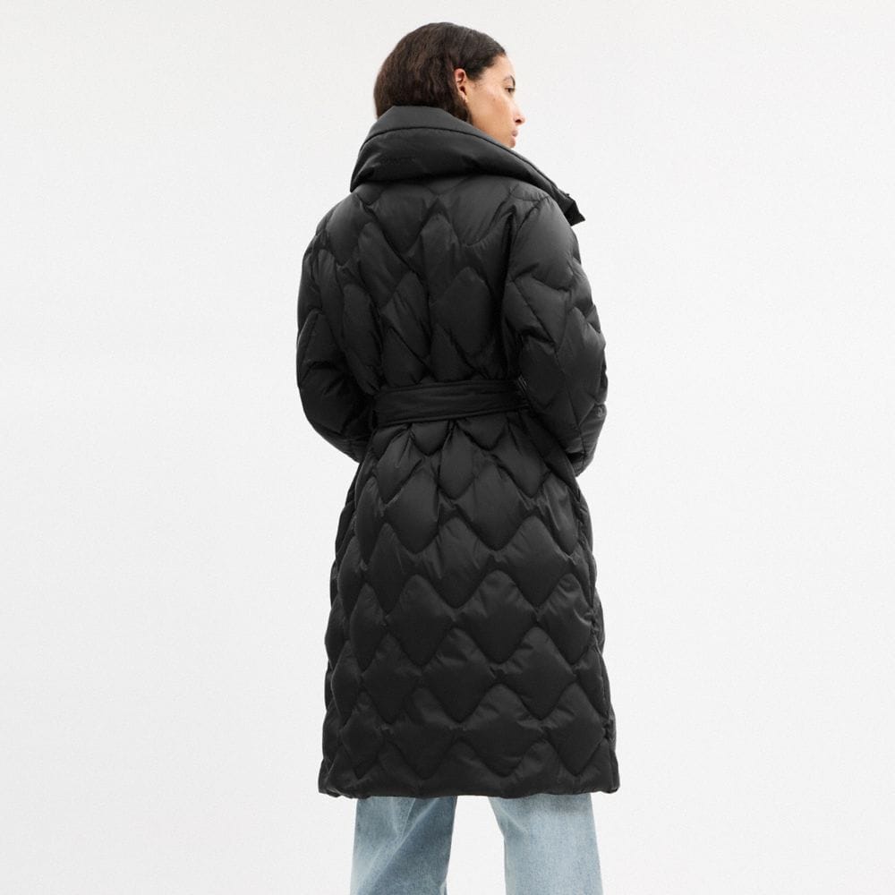Quilted Long Puffer
