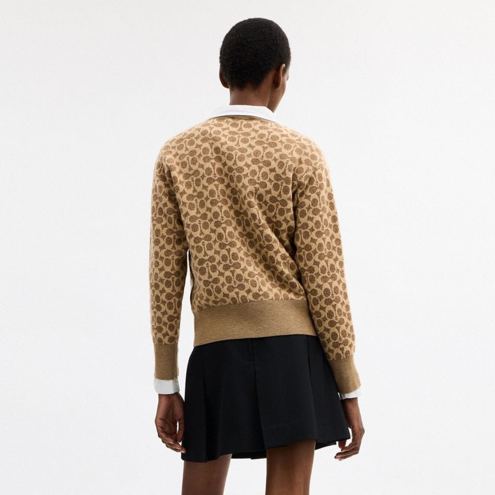 Signature Relaxed V-Neck Cardigan