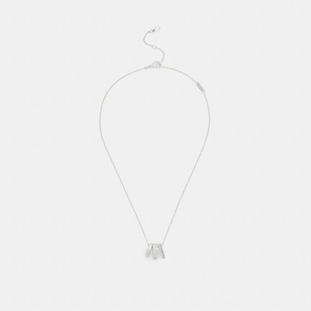 Repeated C Rondelle Necklace