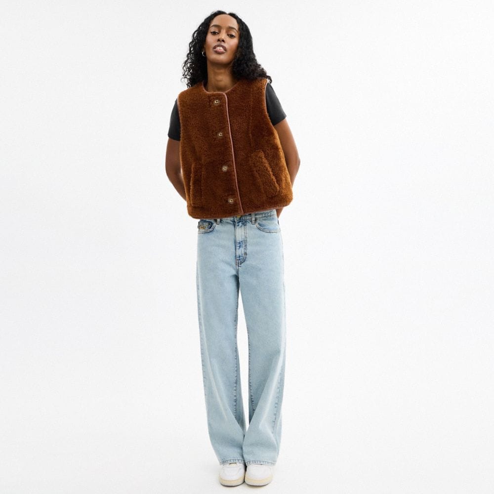 Shearling Vest