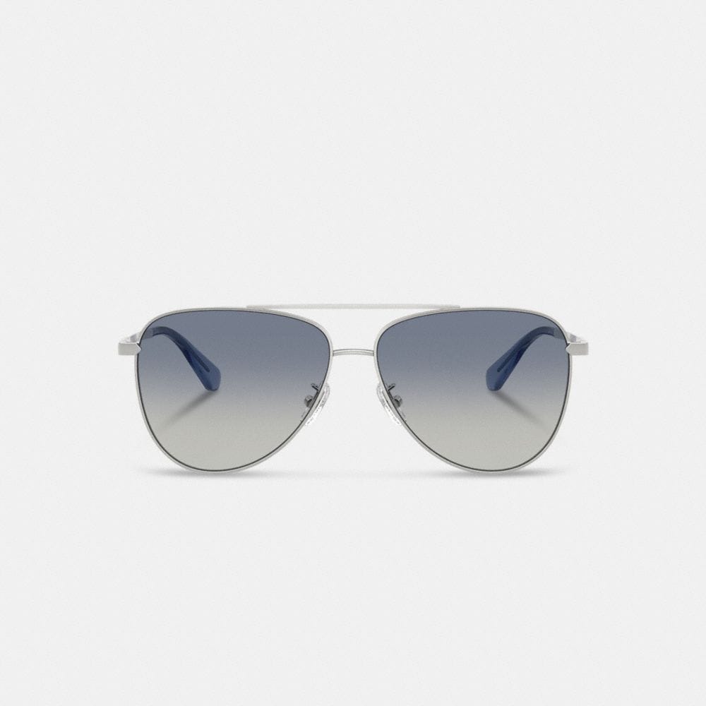 C Hardware Metal Pilot Sunglasses