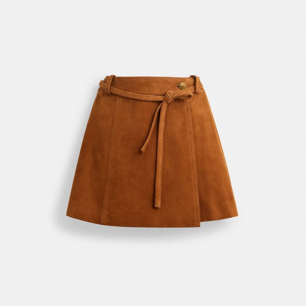 Suede Skirt