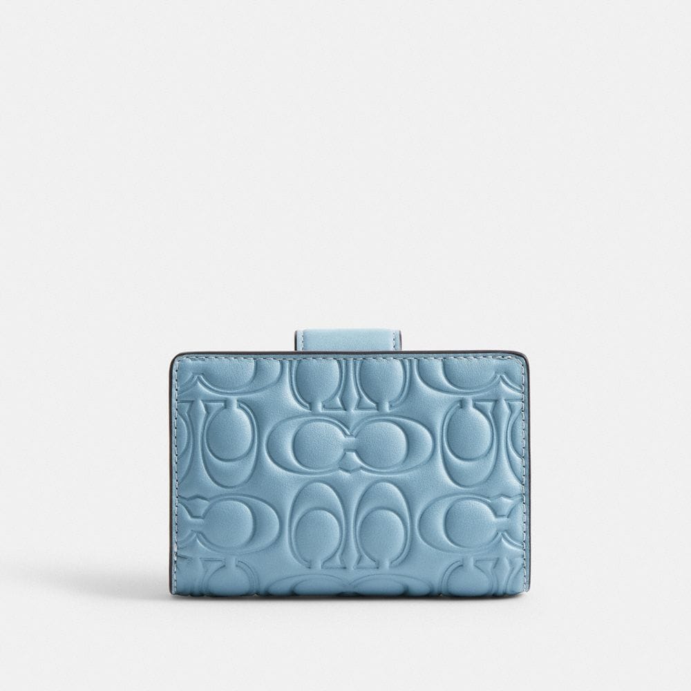 Medium Corner Zip Wallet In Signature Leather