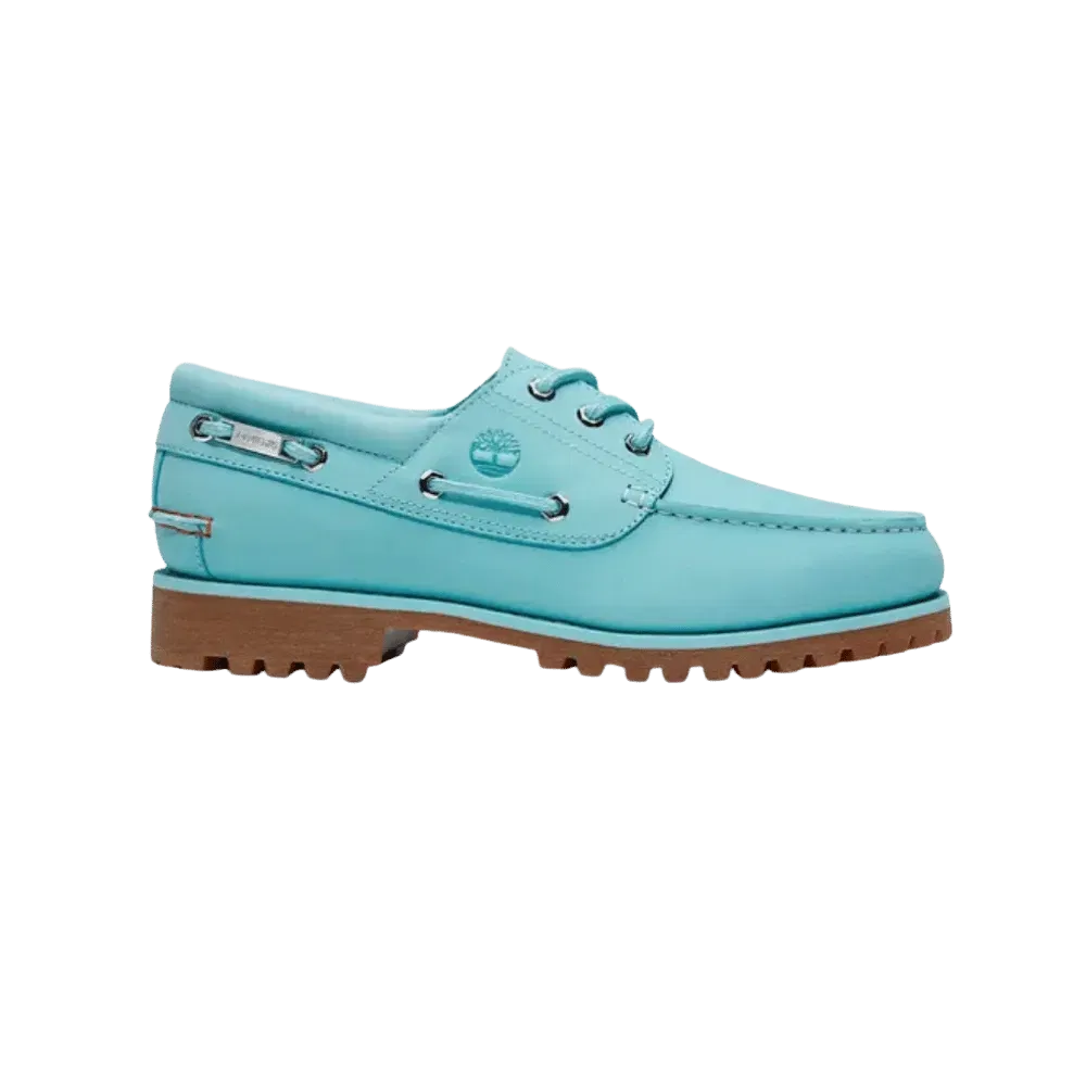 Jacquemus x Timberland 3-Eye Lug Boat 'Aqua'