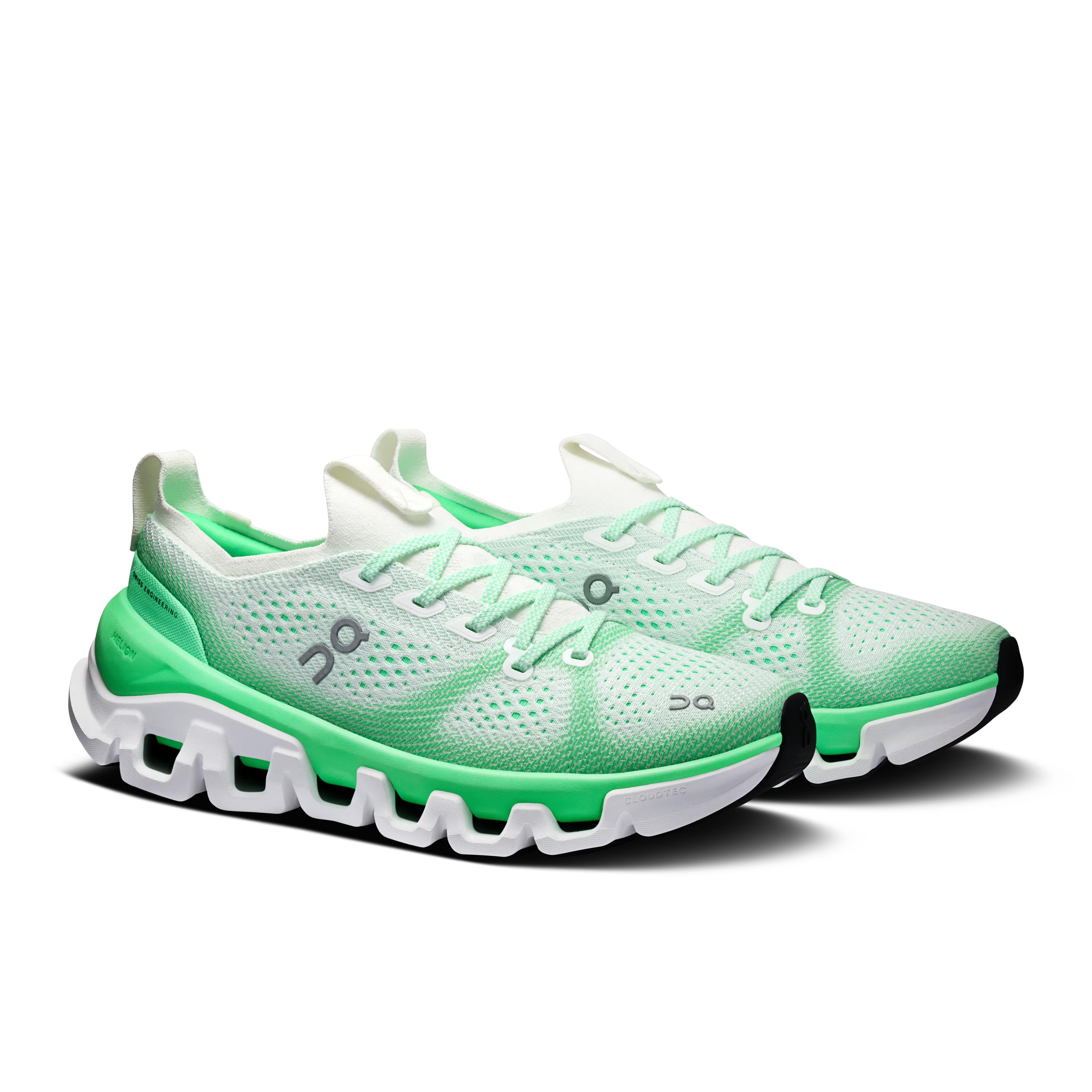 ON Running Cloud X Tempo Ivory Verdite