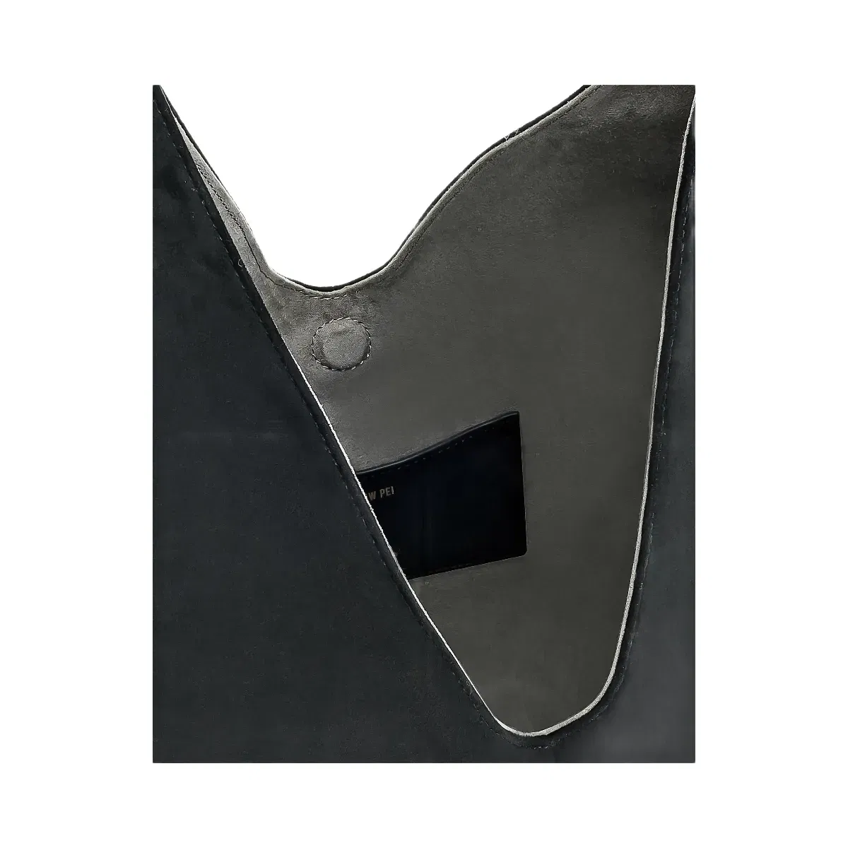 JW PEI Dara Faux Suede Hobo Bag Black