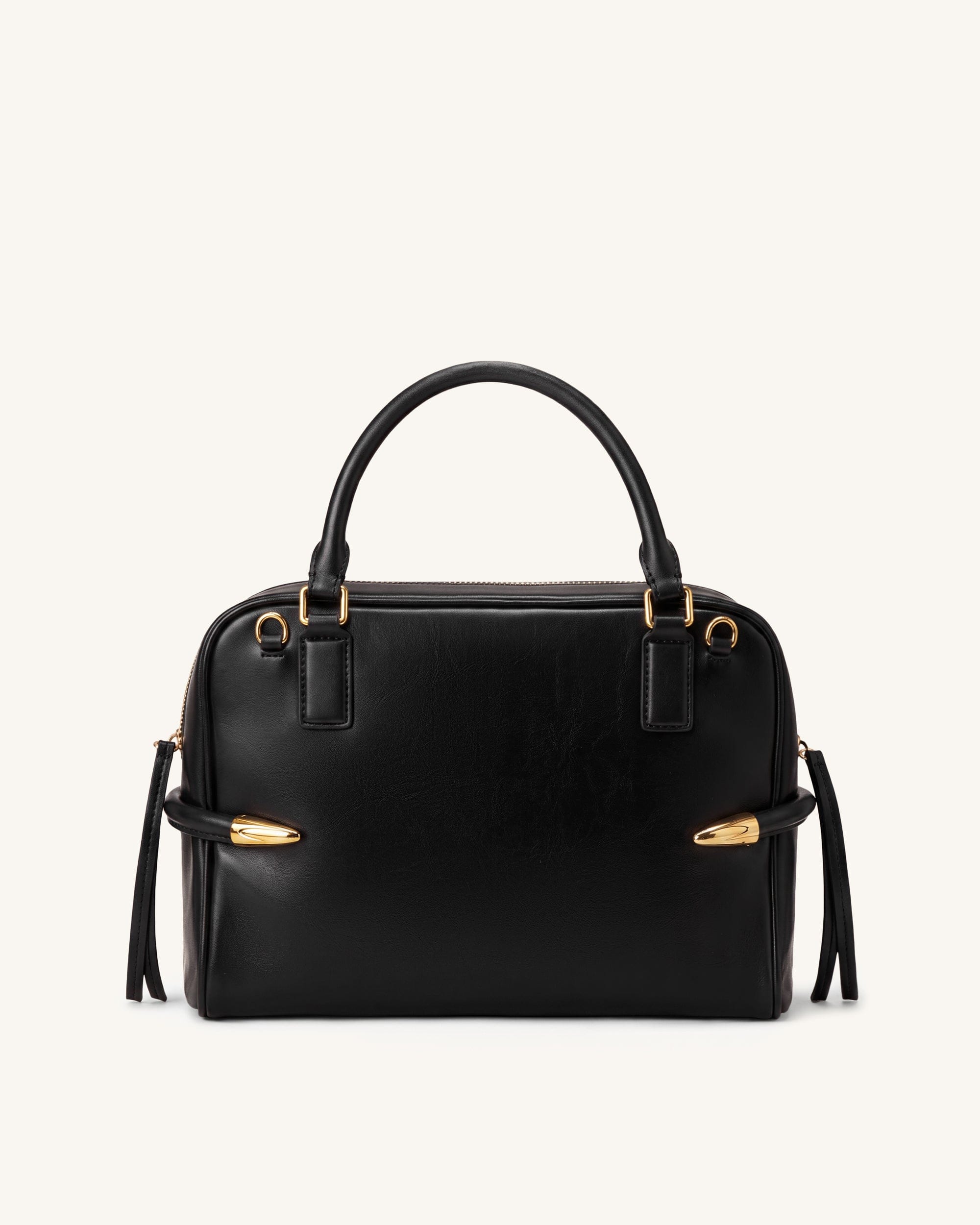 JW PEI Callie Tusk Detail Shoulder Bag Black