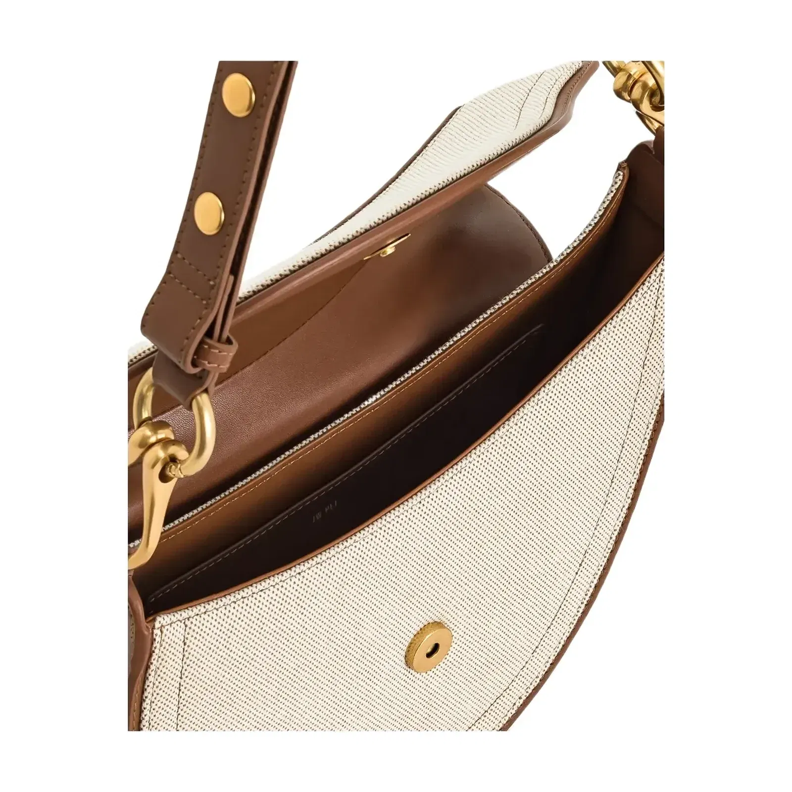 JW PEI Ashlie Crossbody Bag Brown Canvas