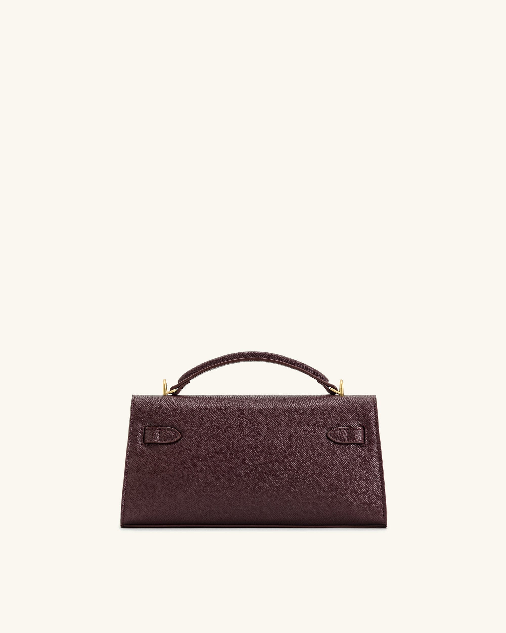 JW PEI Noor Top Handle Bag Deep Burgundy