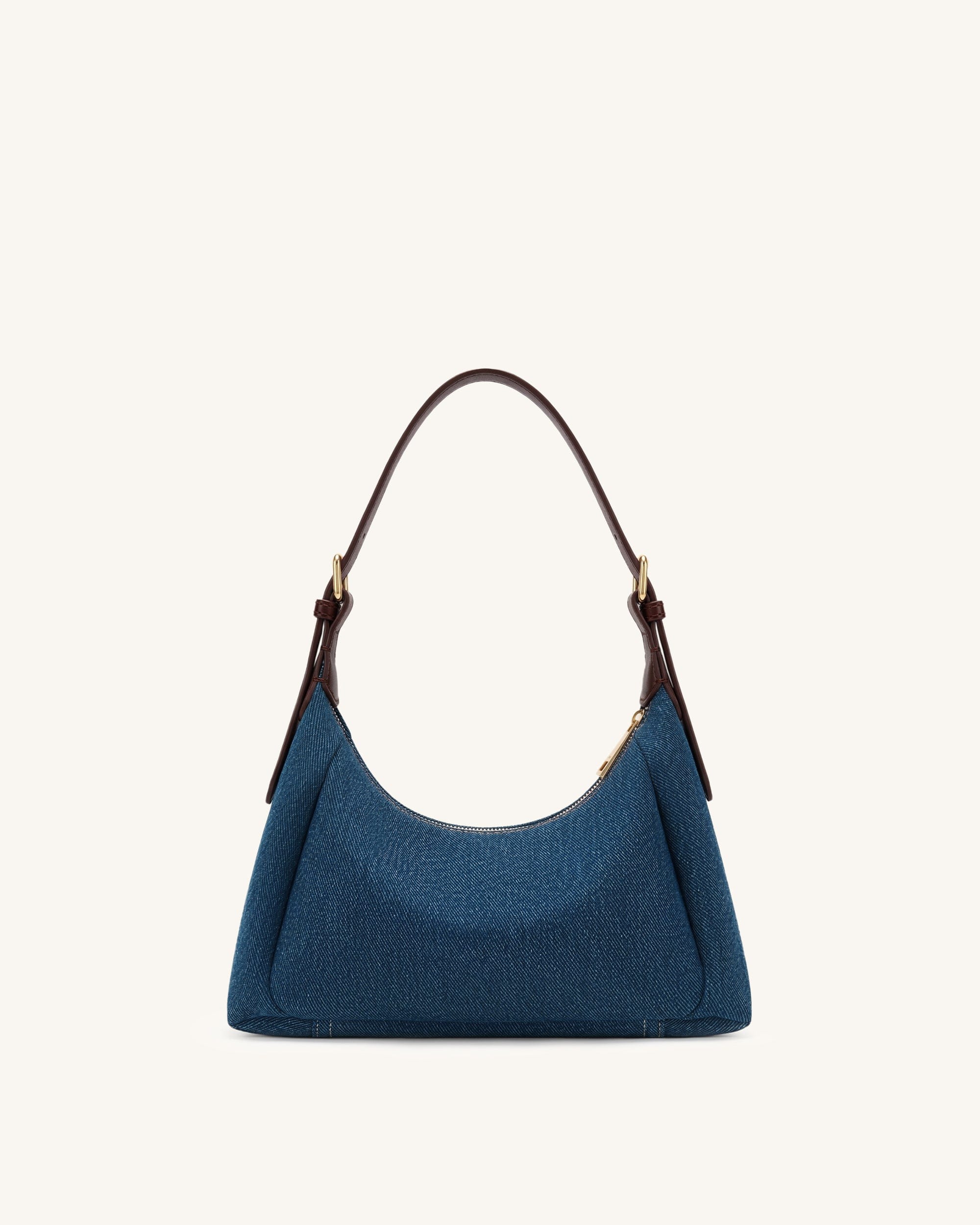 JW PEI Velora Denim Shoulder Bag Blue Denim