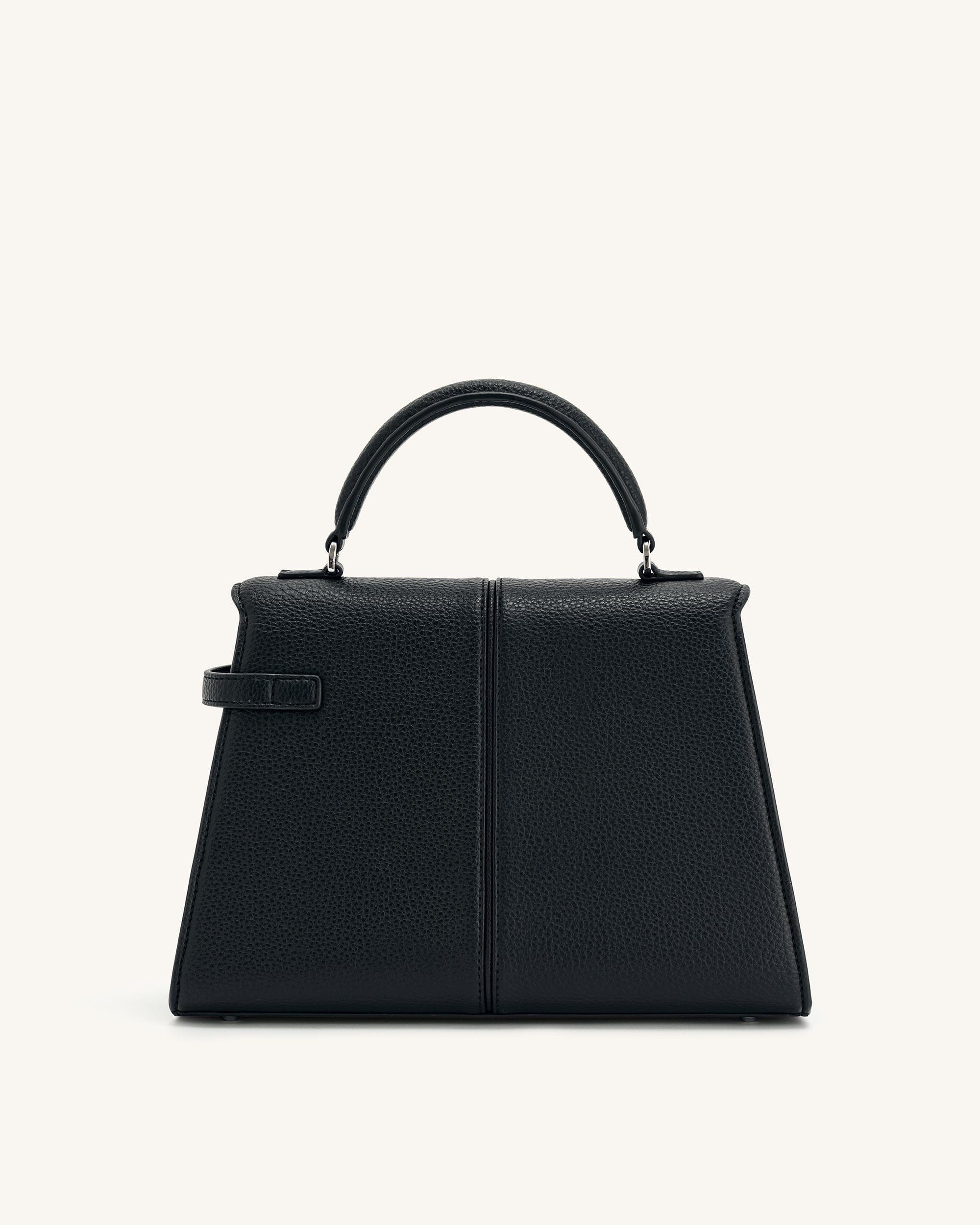 JW PEI Elise Large Top Handle Bag Black
