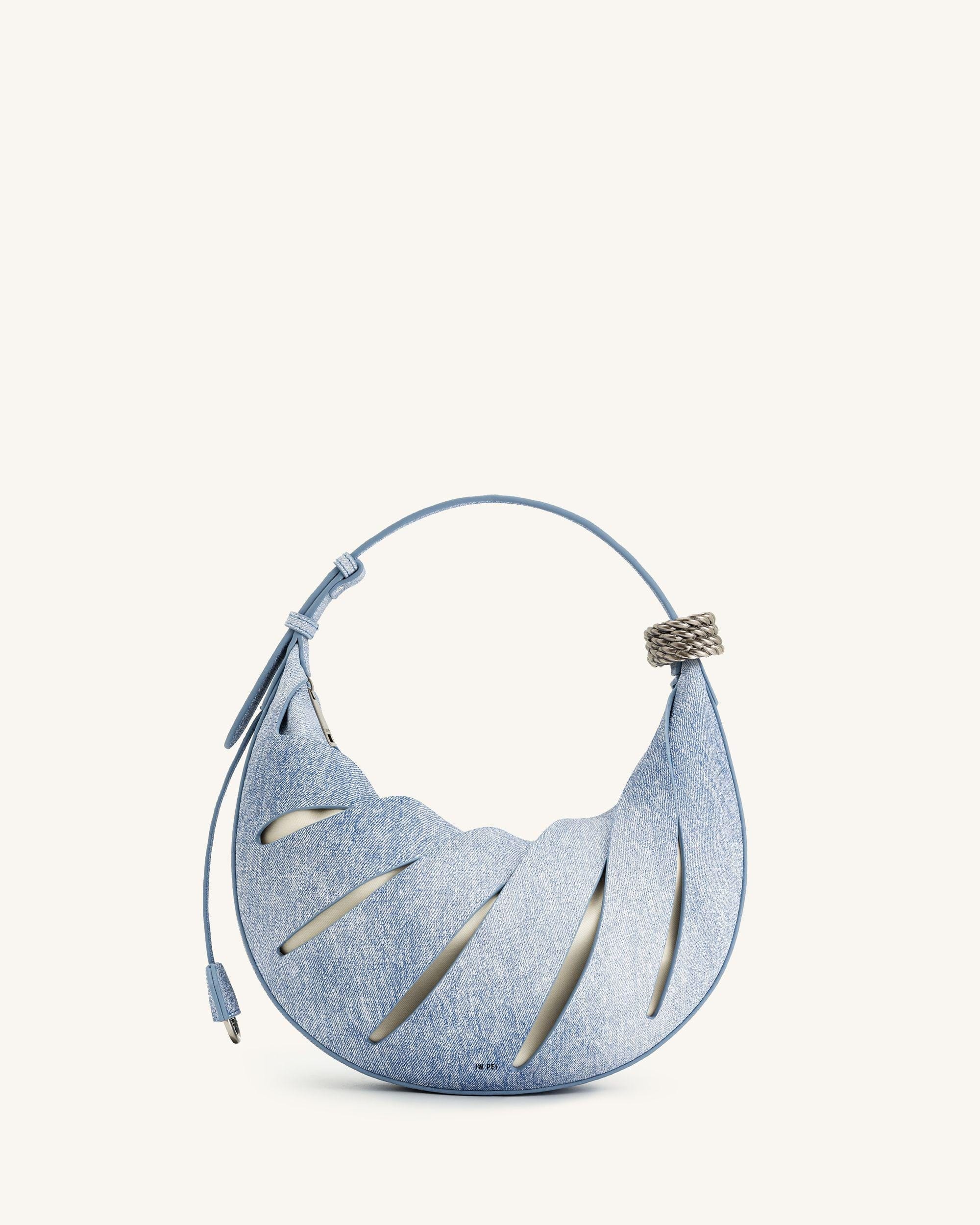 JW PEI Jana Hollow Out Shoulder Bag Blue