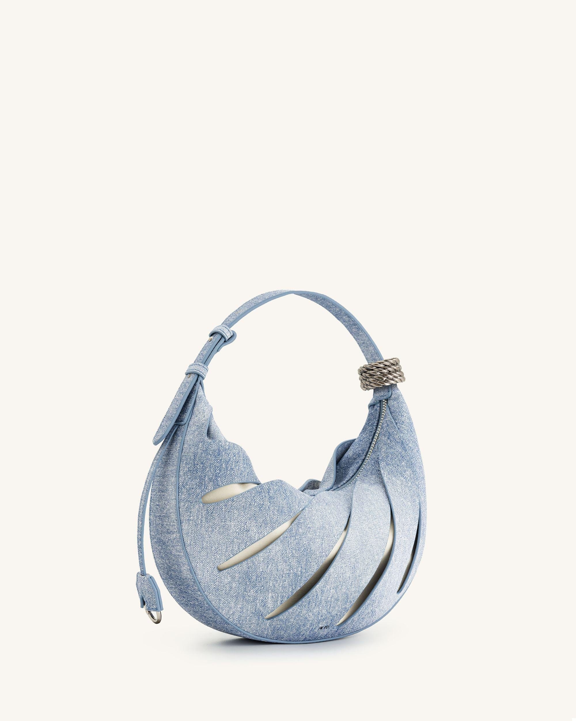 JW PEI Jana Hollow Out Shoulder Bag Blue