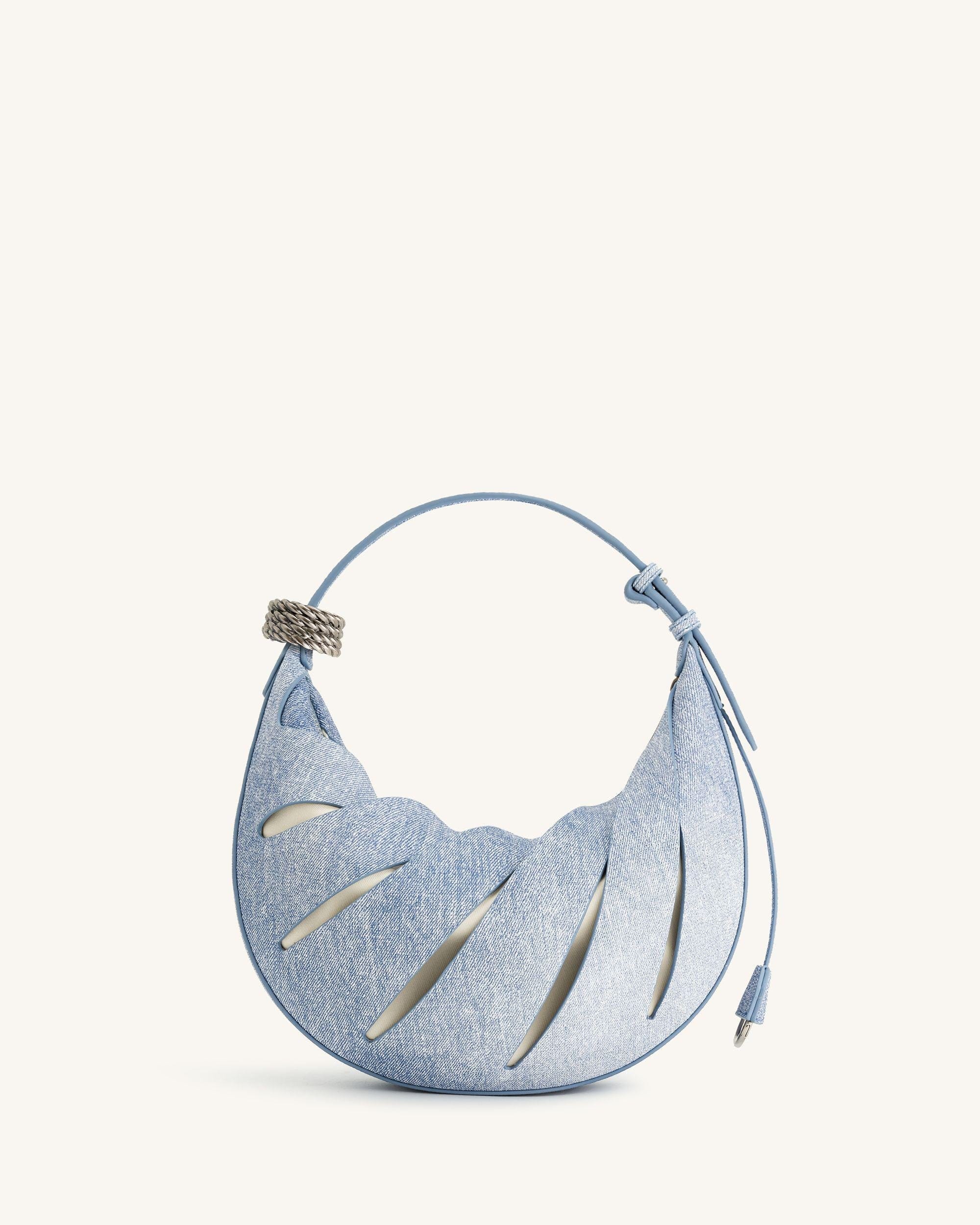 JW PEI Jana Hollow Out Shoulder Bag Blue