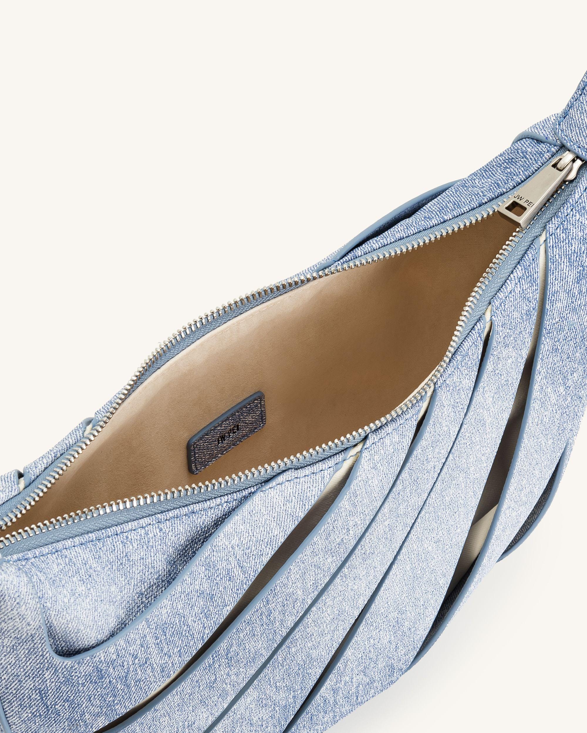 JW PEI Jana Hollow Out Shoulder Bag Blue