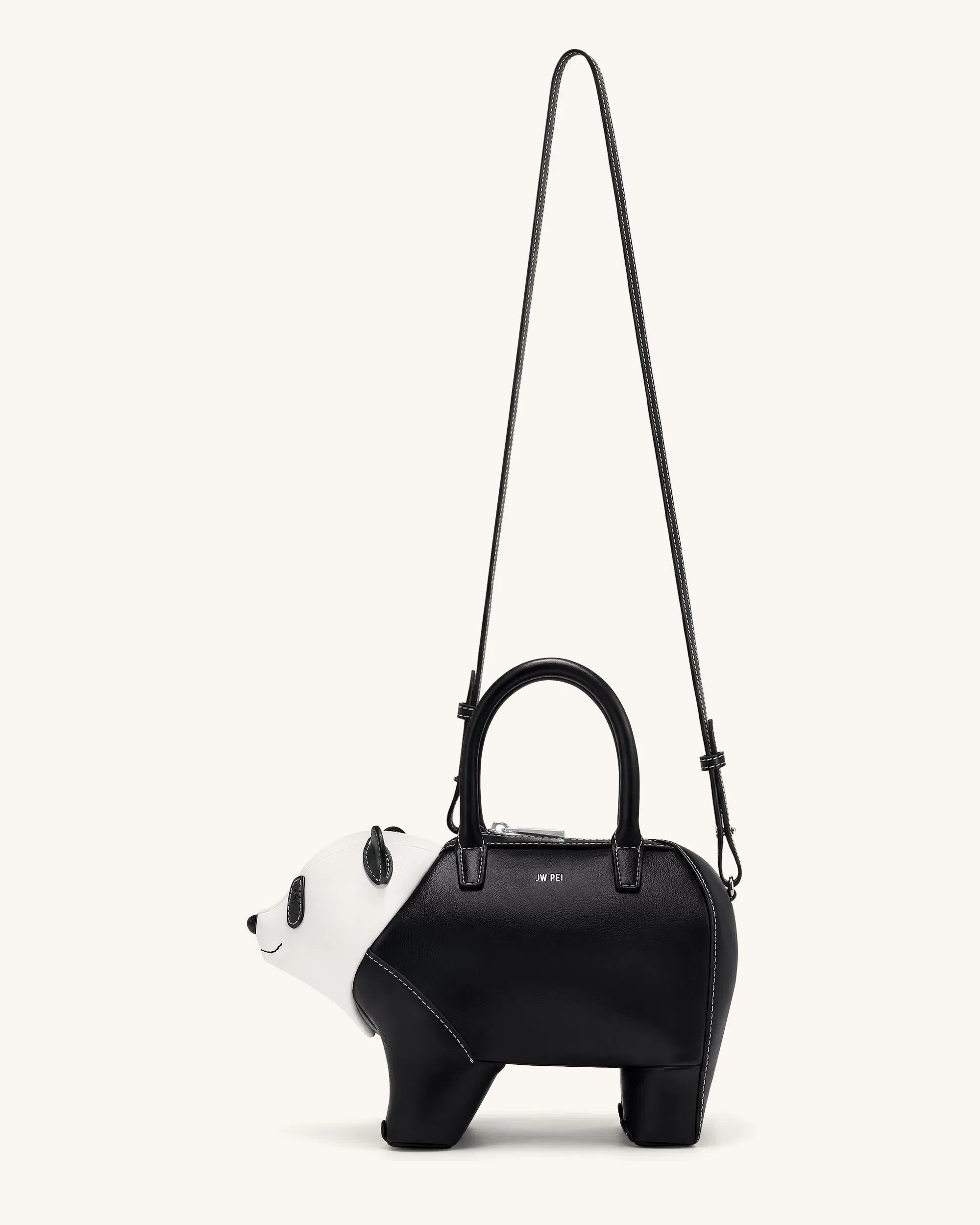 JW PEI Adeline Panda Handbag Black