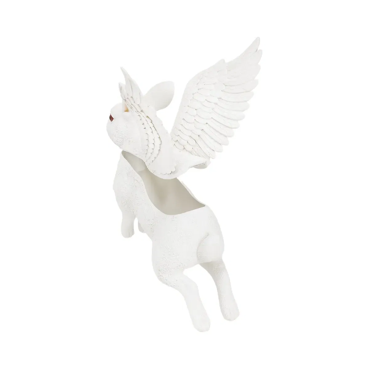 JW PEI Flying Bunny Shaped Bag White