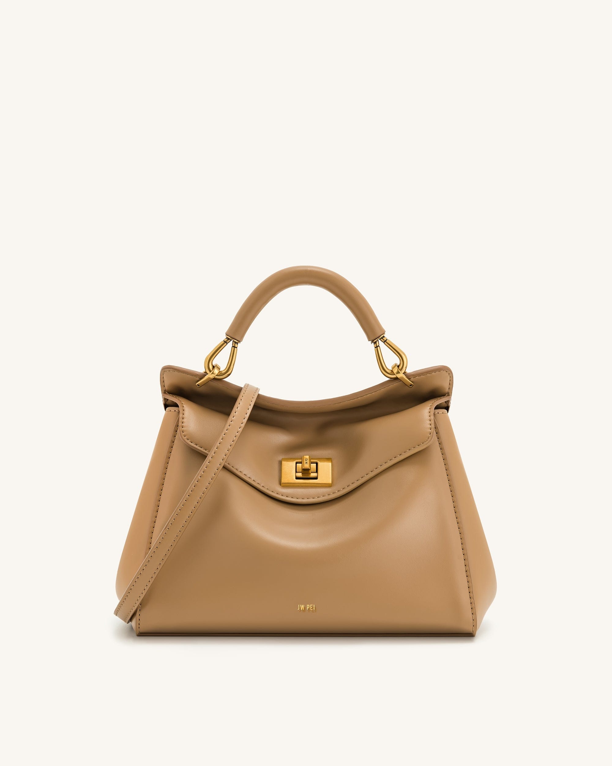 JW PEI Lucia Classic Top Handbag Brown
