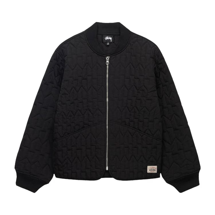 Stussy S Quilted Liner Jacket Black