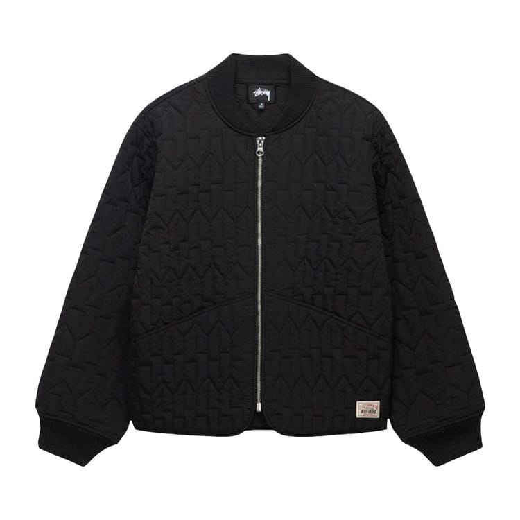 Stussy S Quilted Liner Jacket Black