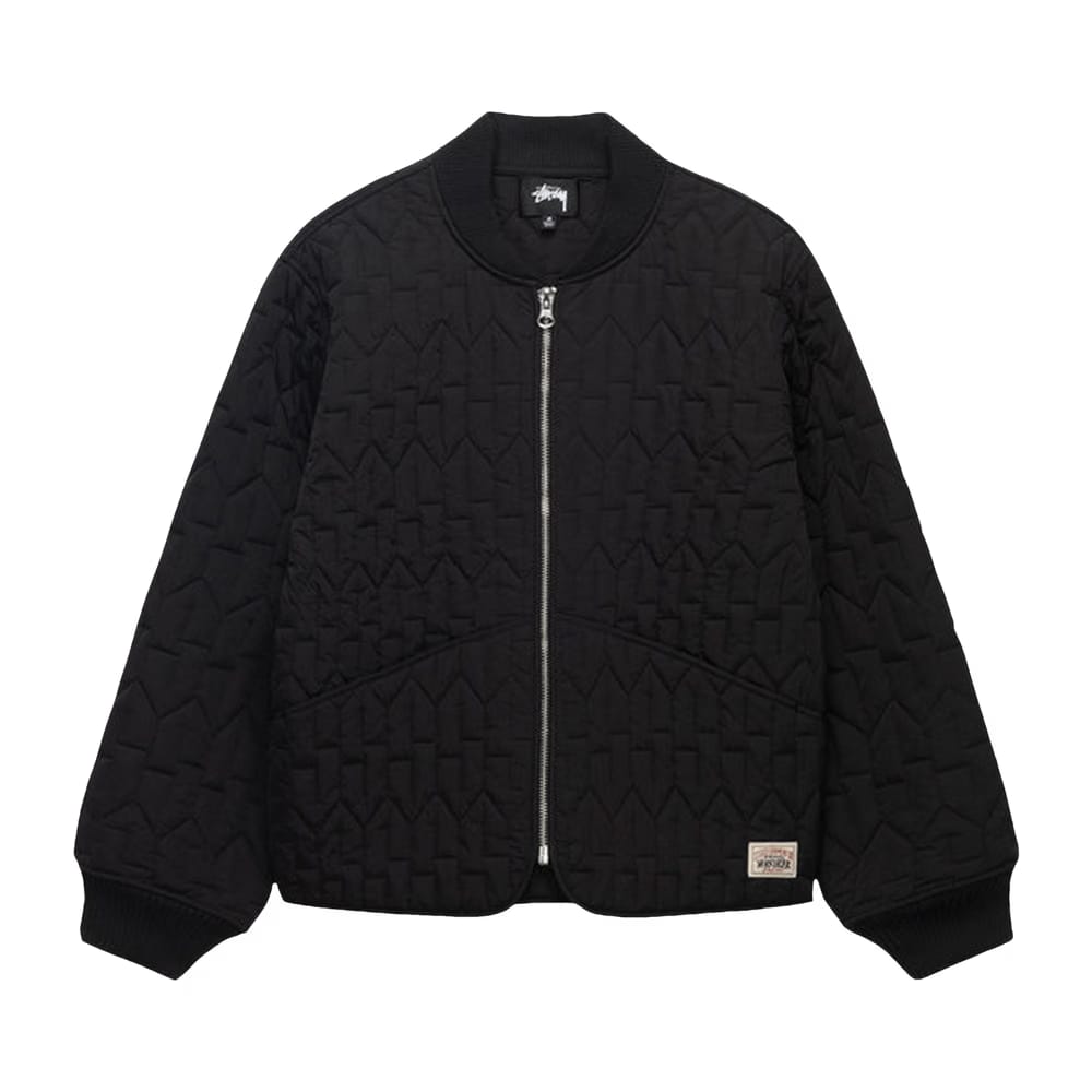 Stussy S Quilted Liner Jacket Black