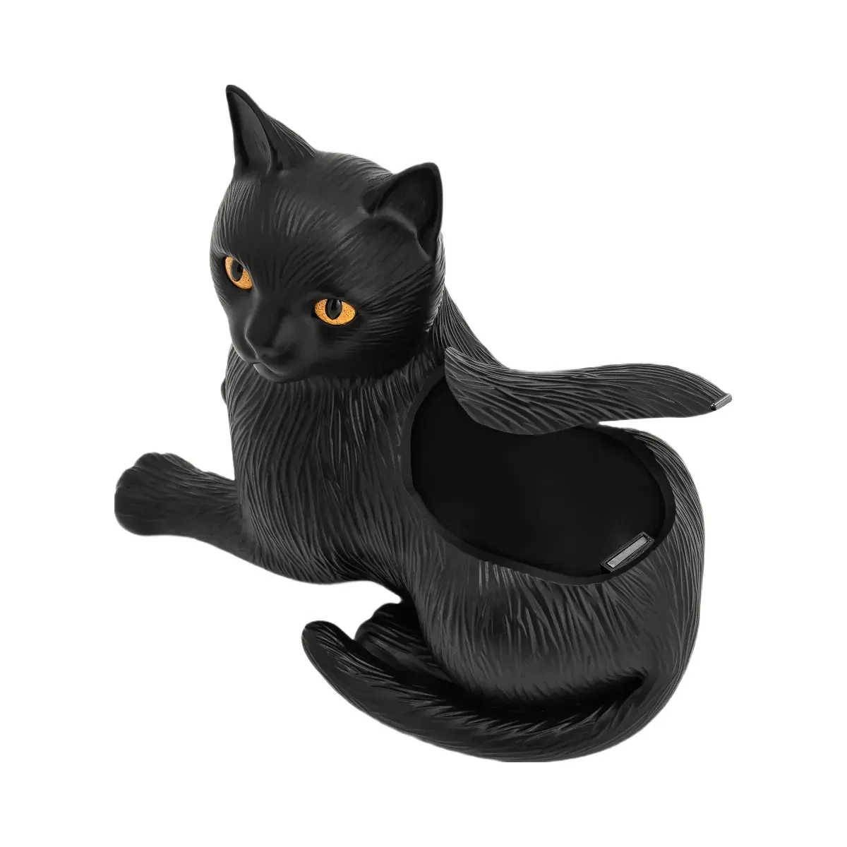 JW PEI Hedy Black Cat Clutch Black
