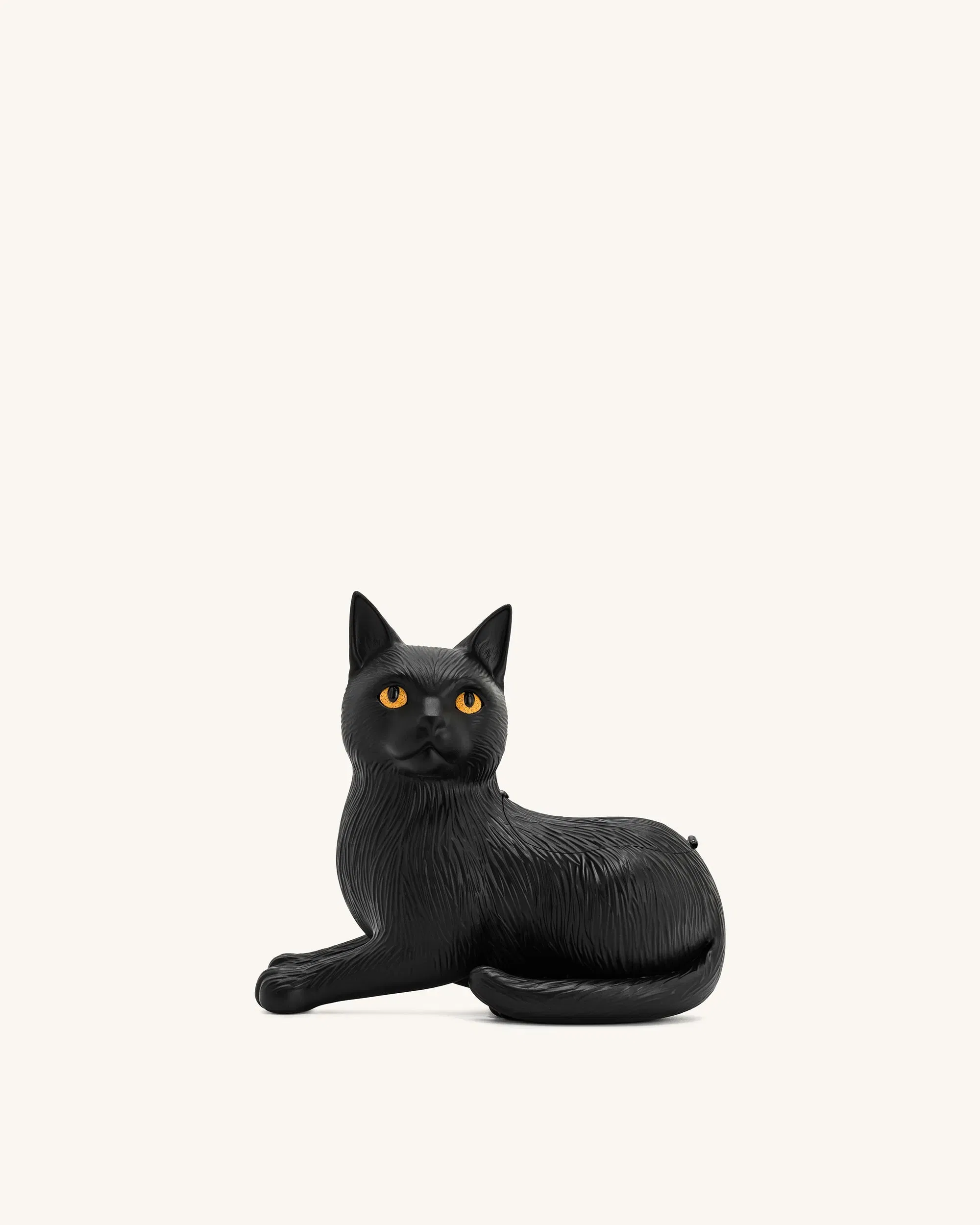JW PEI Hedy Black Cat Clutch Black