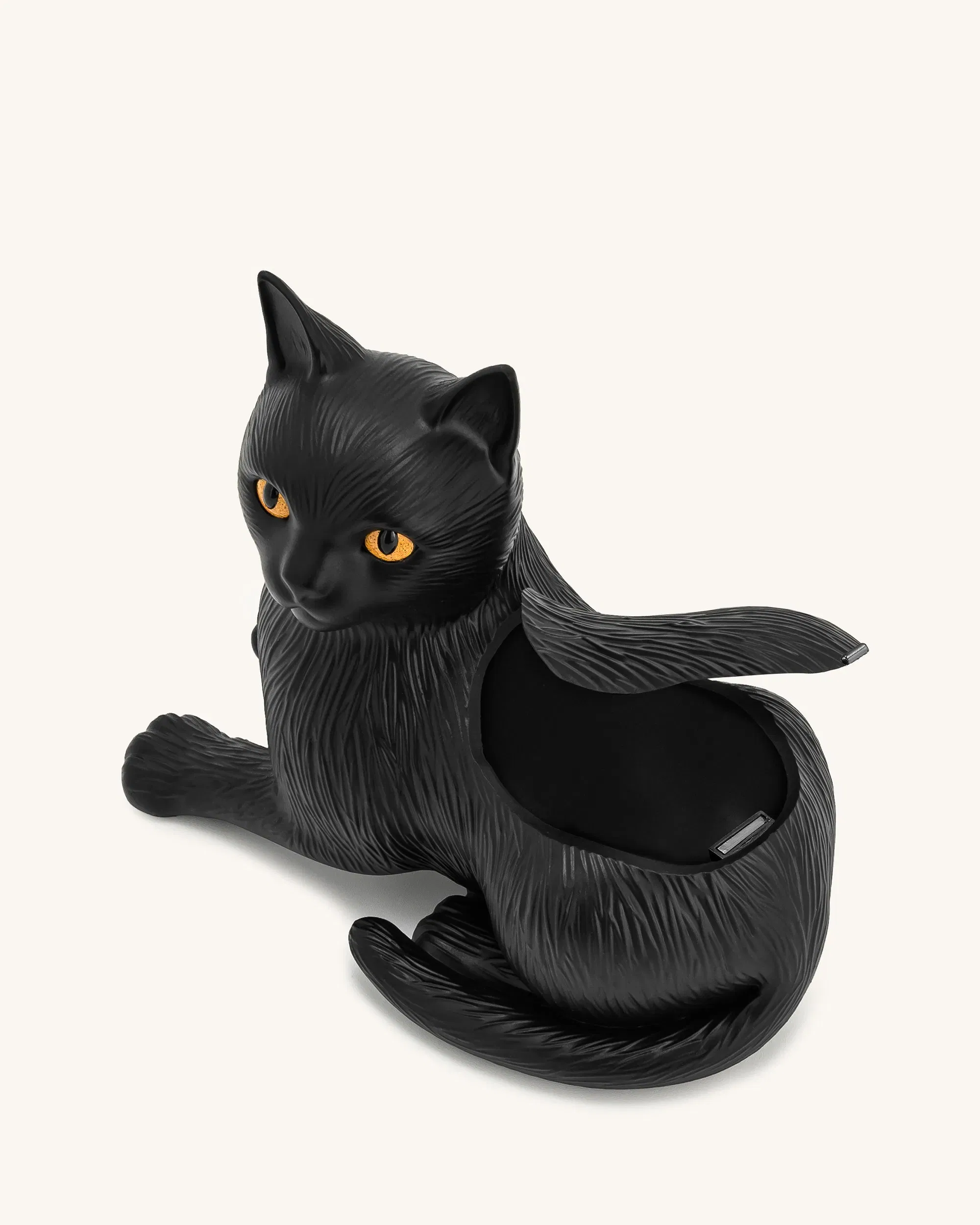 JW PEI Hedy Black Cat Clutch Black