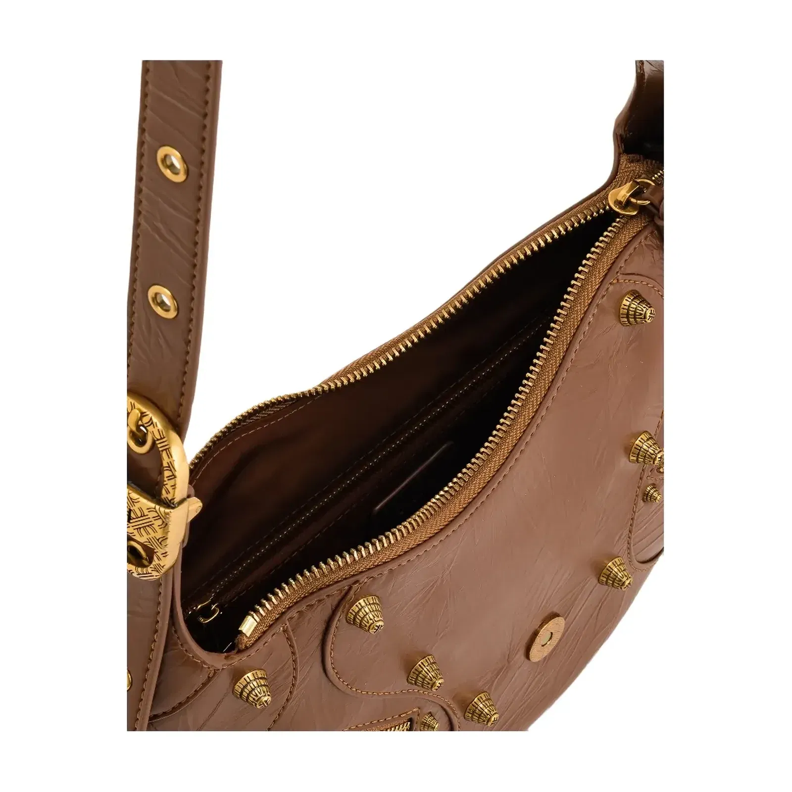 JW PEI Tessa Crushed Shoulder Bag Brown