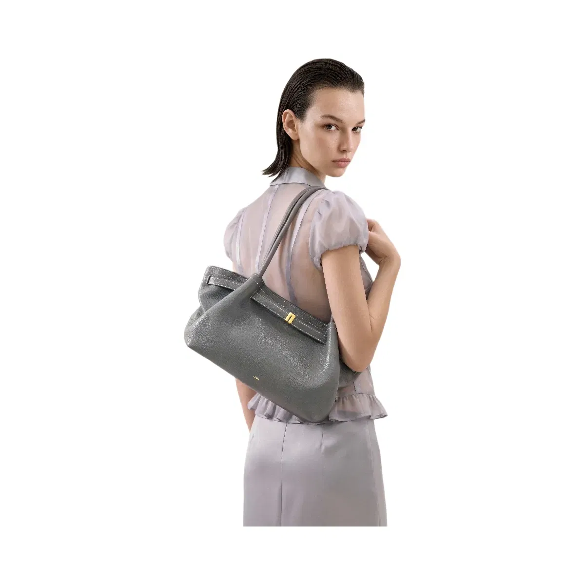 JW PEI Hana Wide Tote Bag Grey