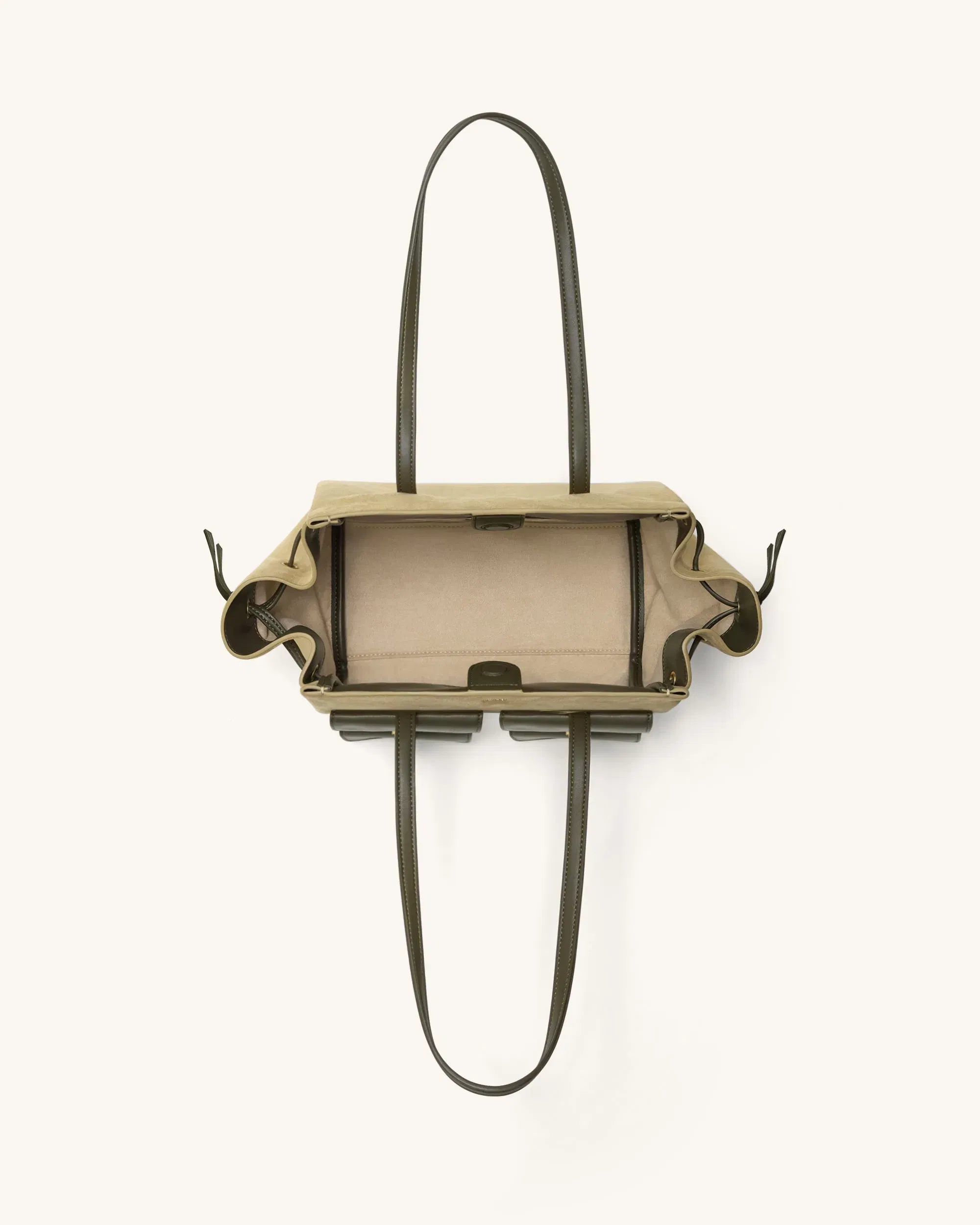 JW PEI Linda Faux Suede Tote Bag Green
