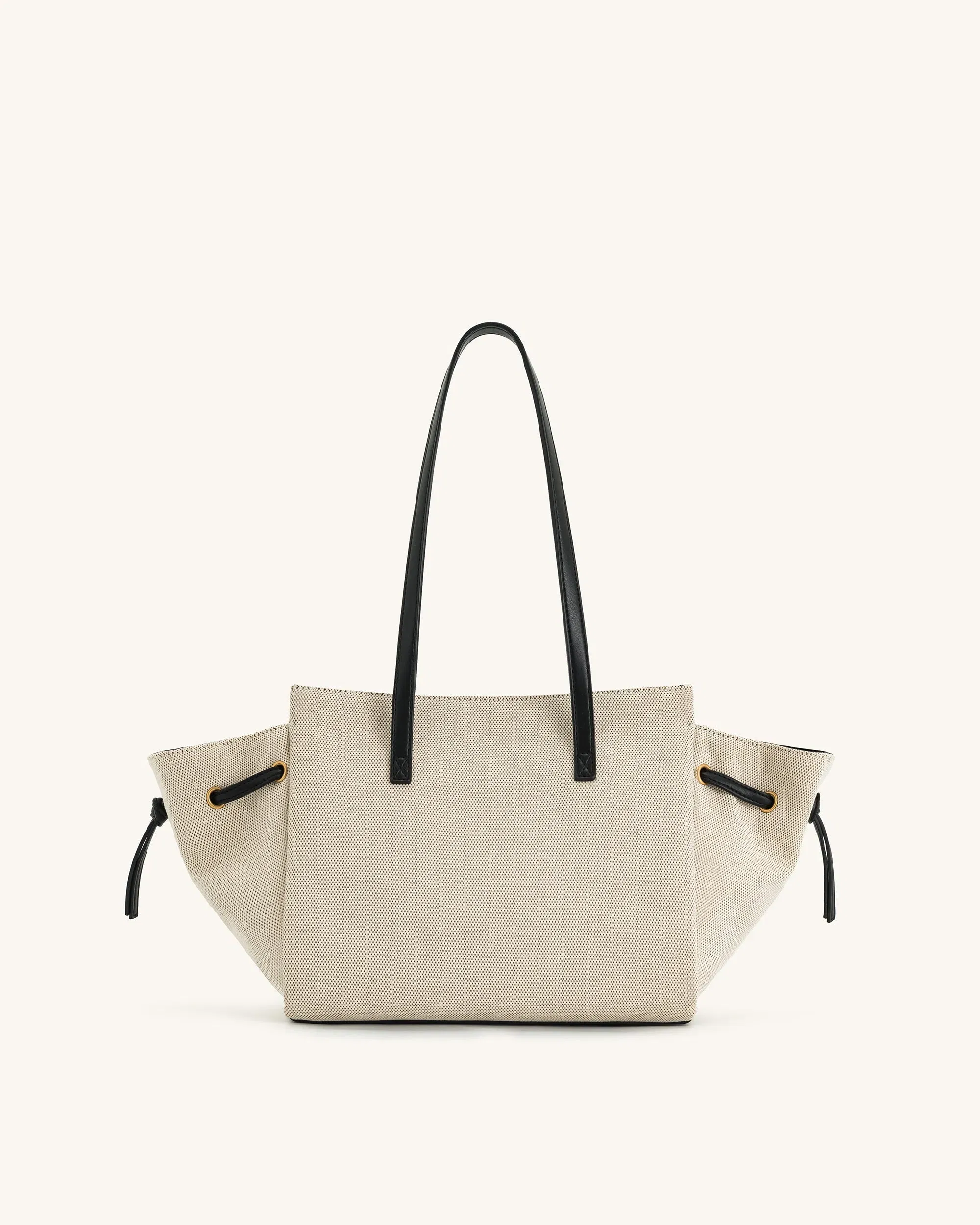 JW PEI Linda Tote Bag Black Canvas