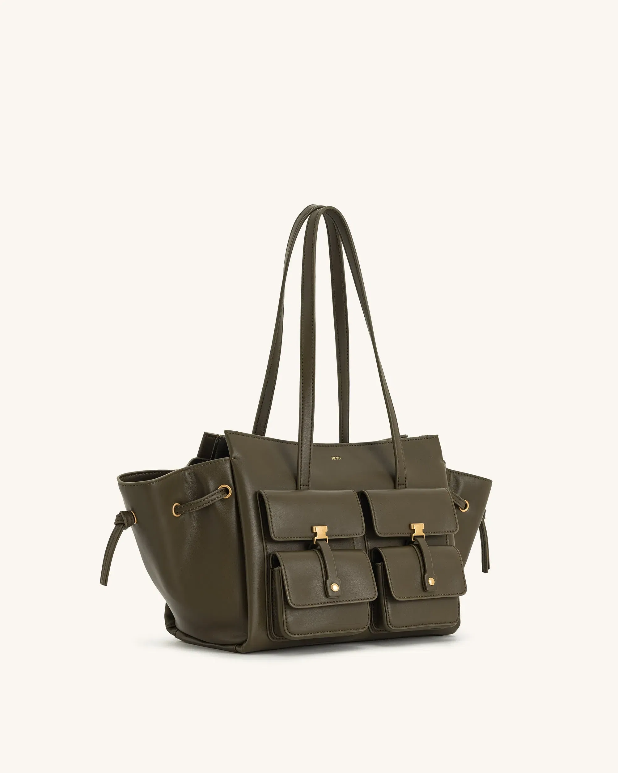 JW PEI Linda Tote Bag Dark Olive