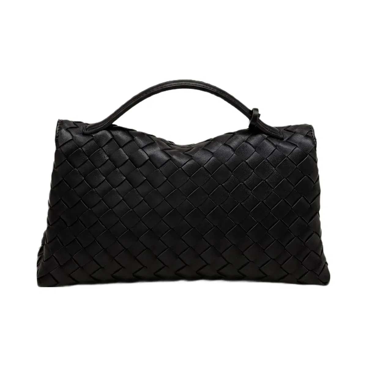JW PEI Celeste Woven Envelope Bag Black