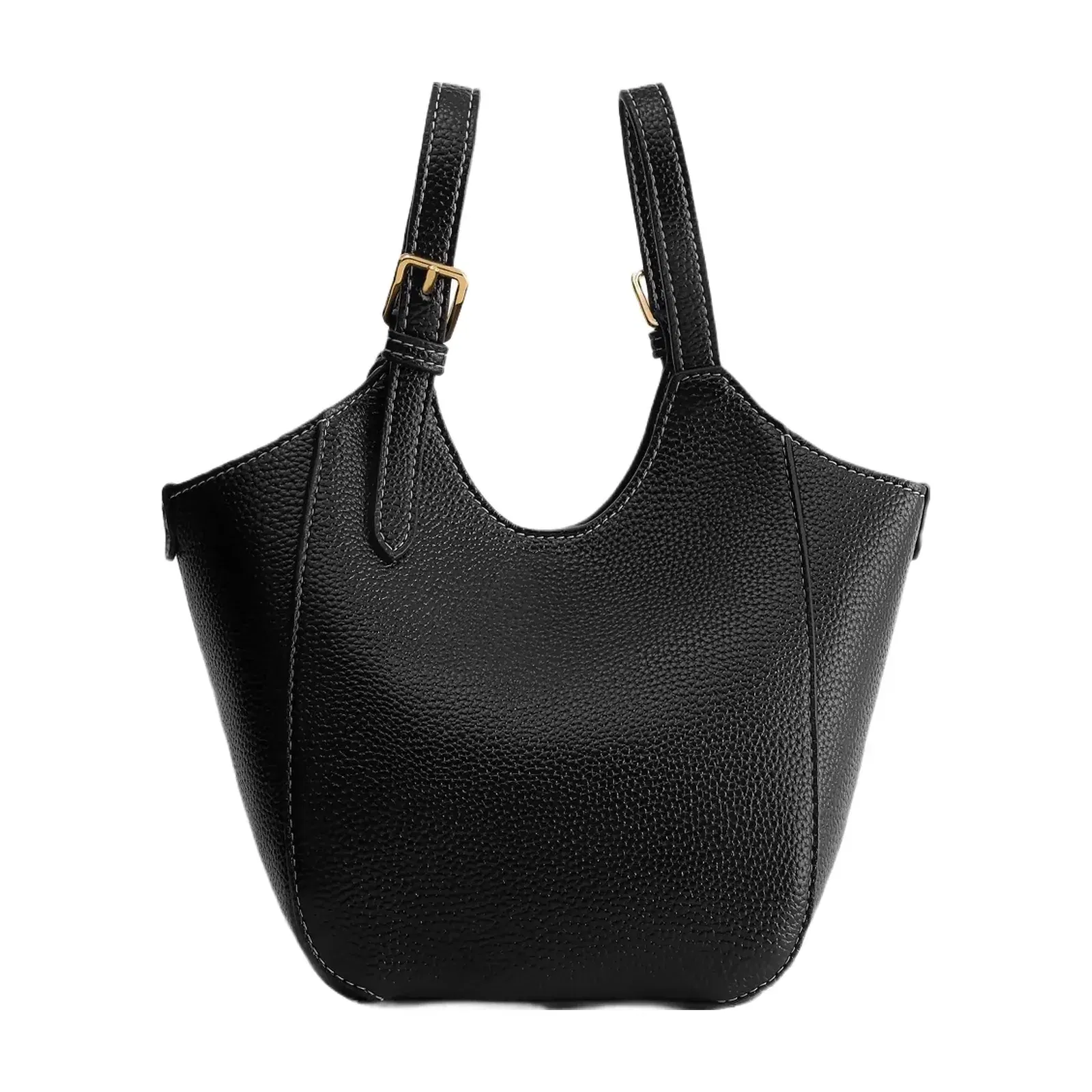 JW PEI Ines Padlock Tote Bag Black