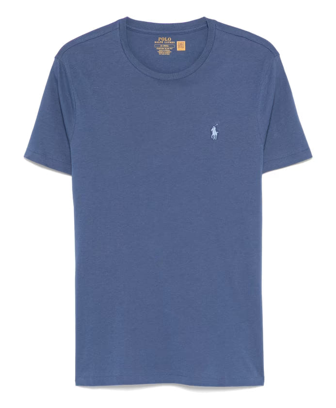 Polo Ralph Lauren Embroidered Slim Fit Cotton T-shirt