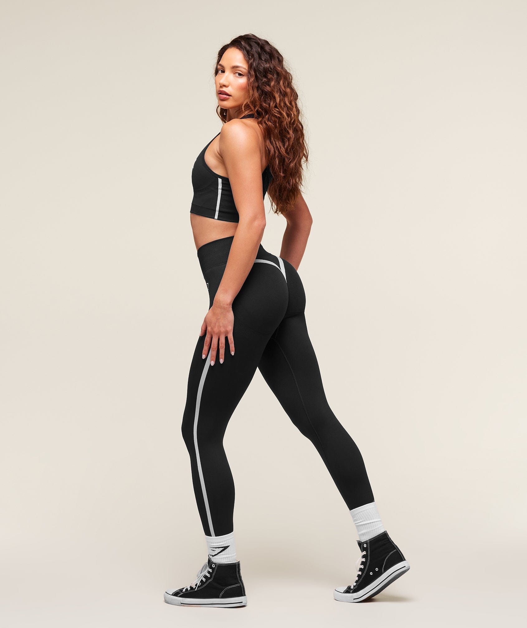 Gymshark Lift Campus Seamless Leggings - Black