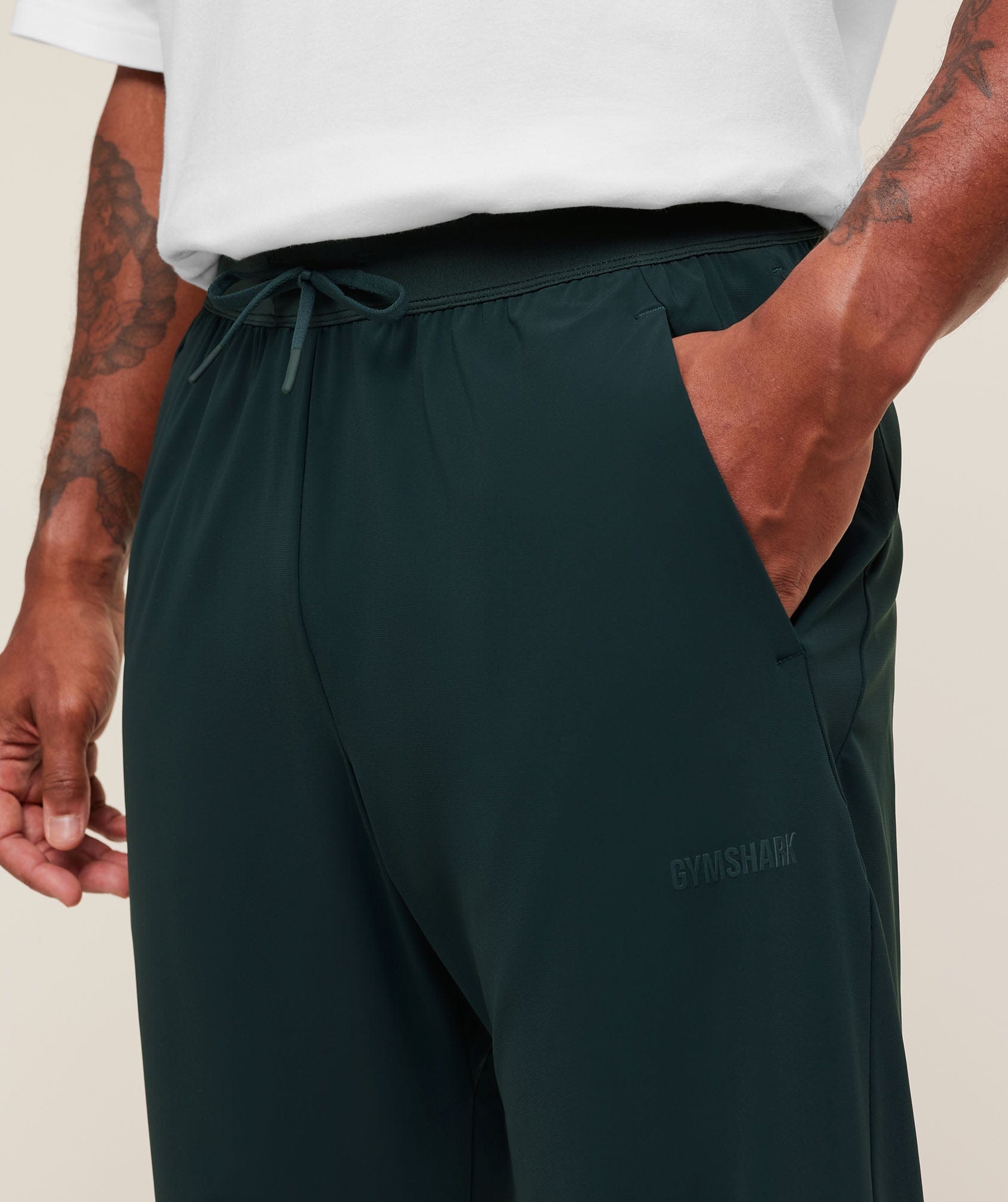 Gymshark Hybrid Joggers - Deep Petrol Blue