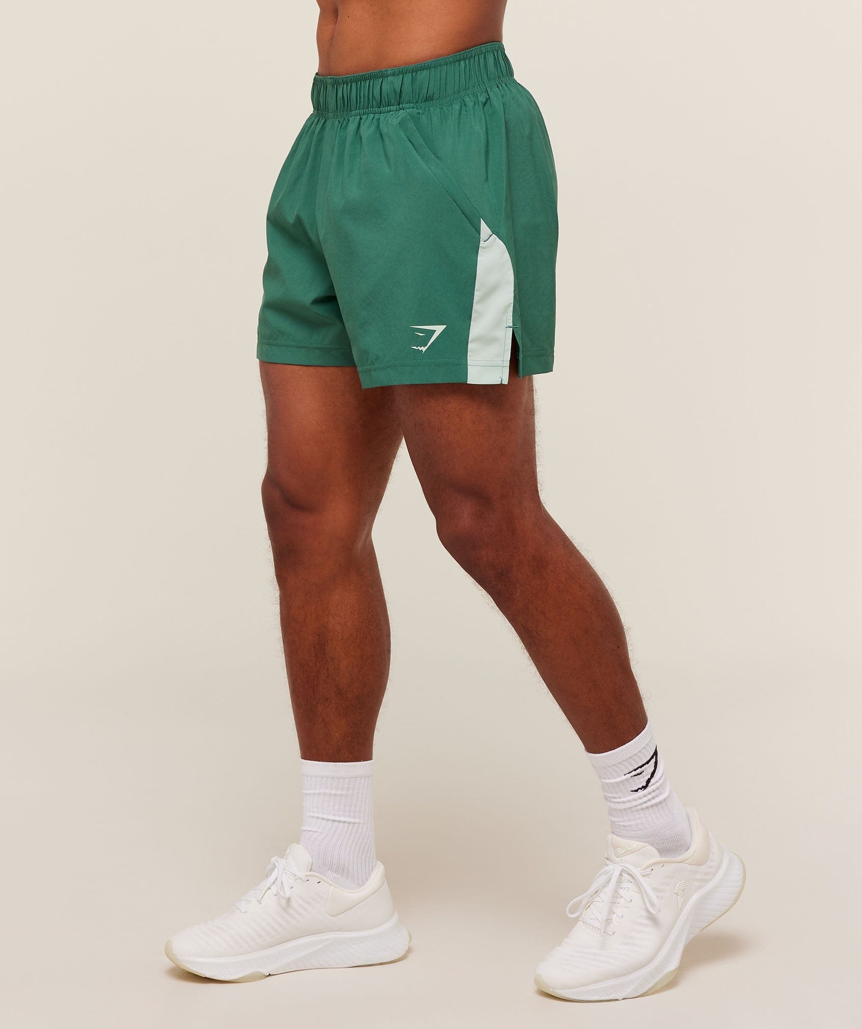 Gymshark Sport 5" Shorts - Lift Green/Clay Green