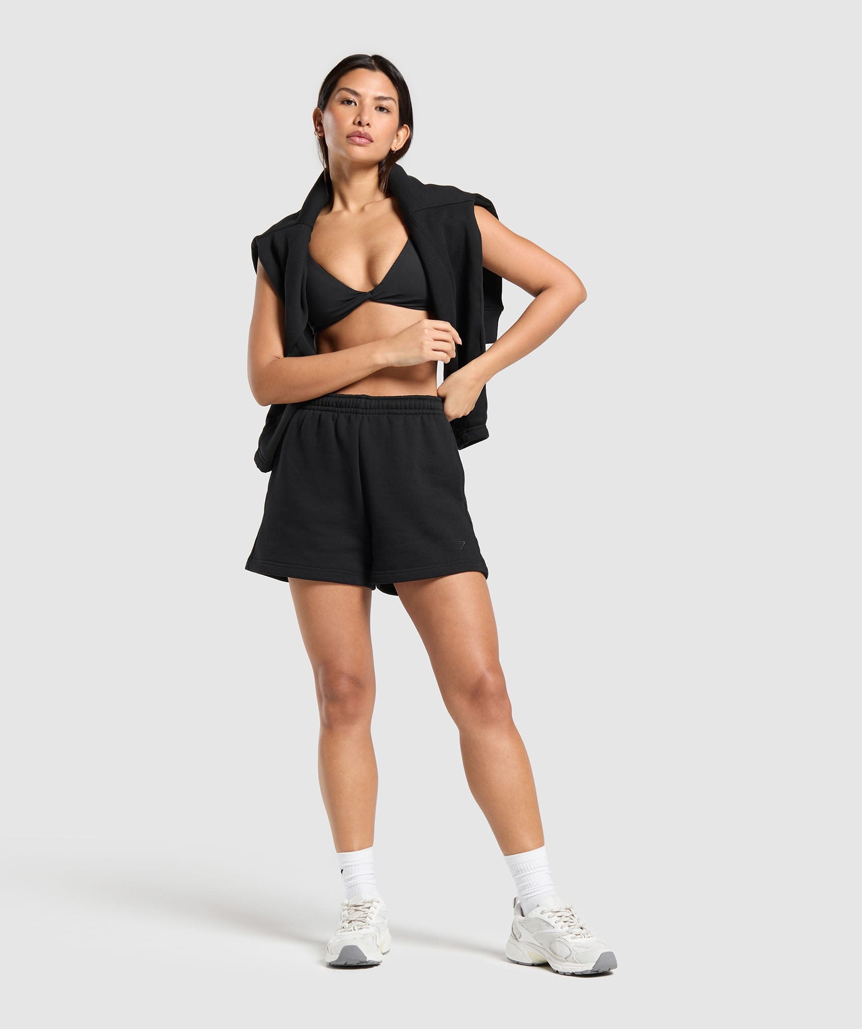 Gymshark Rest Day Sweats 2.0 Shorts - Black