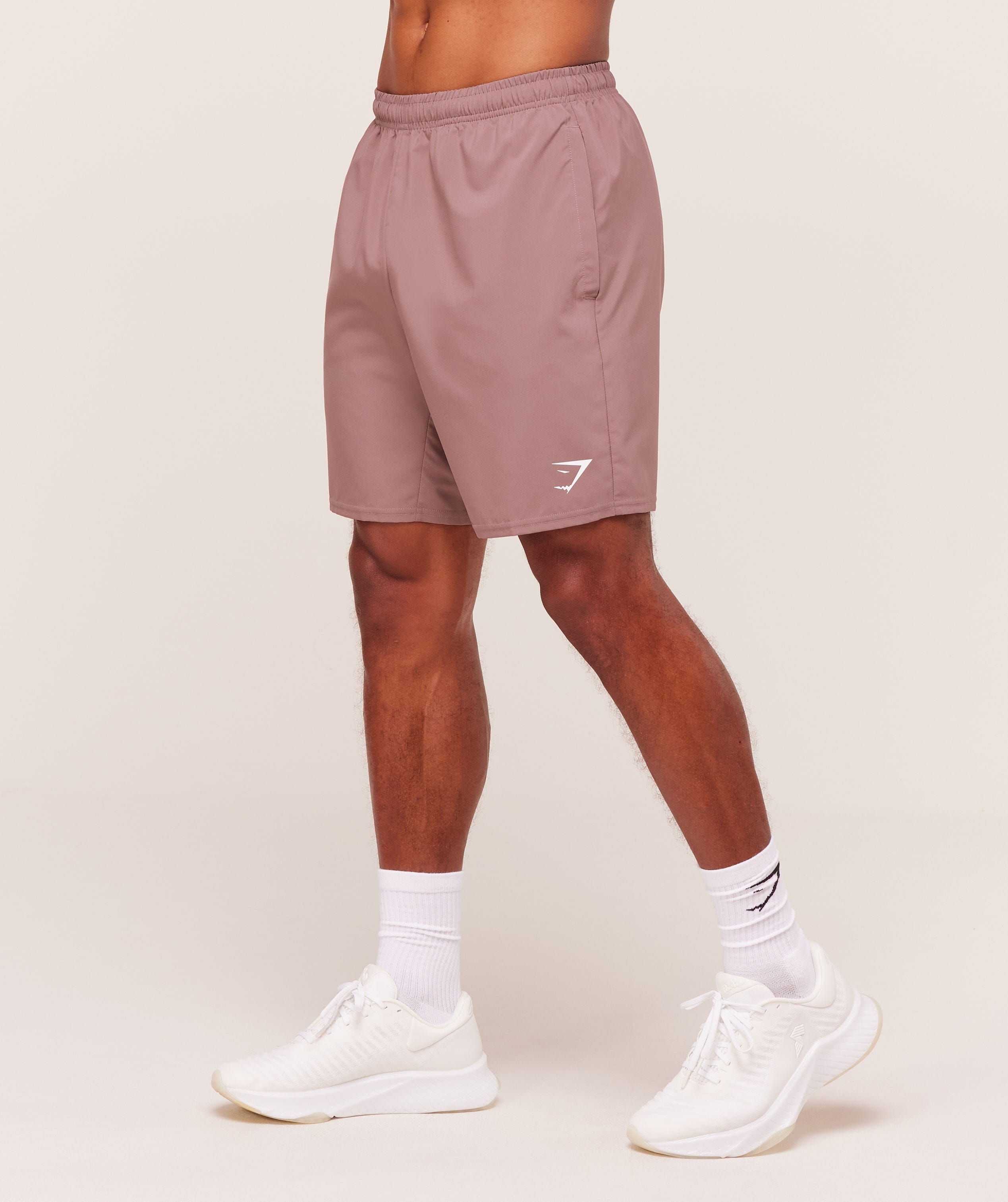 Gymshark Arrival 7" Shorts - Chestnut Pink