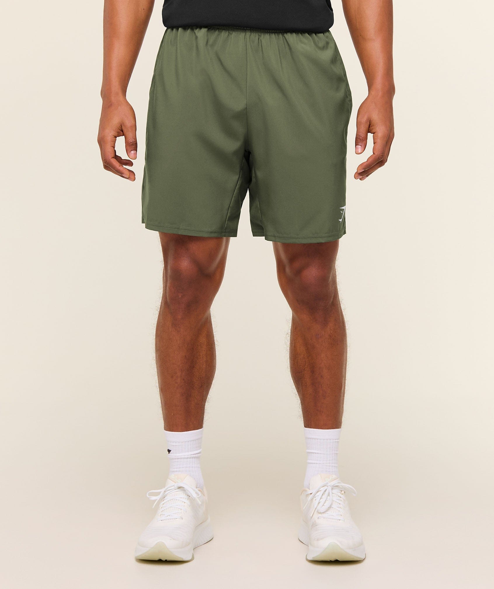 Gymshark Arrival 7" Shorts - Core Olive