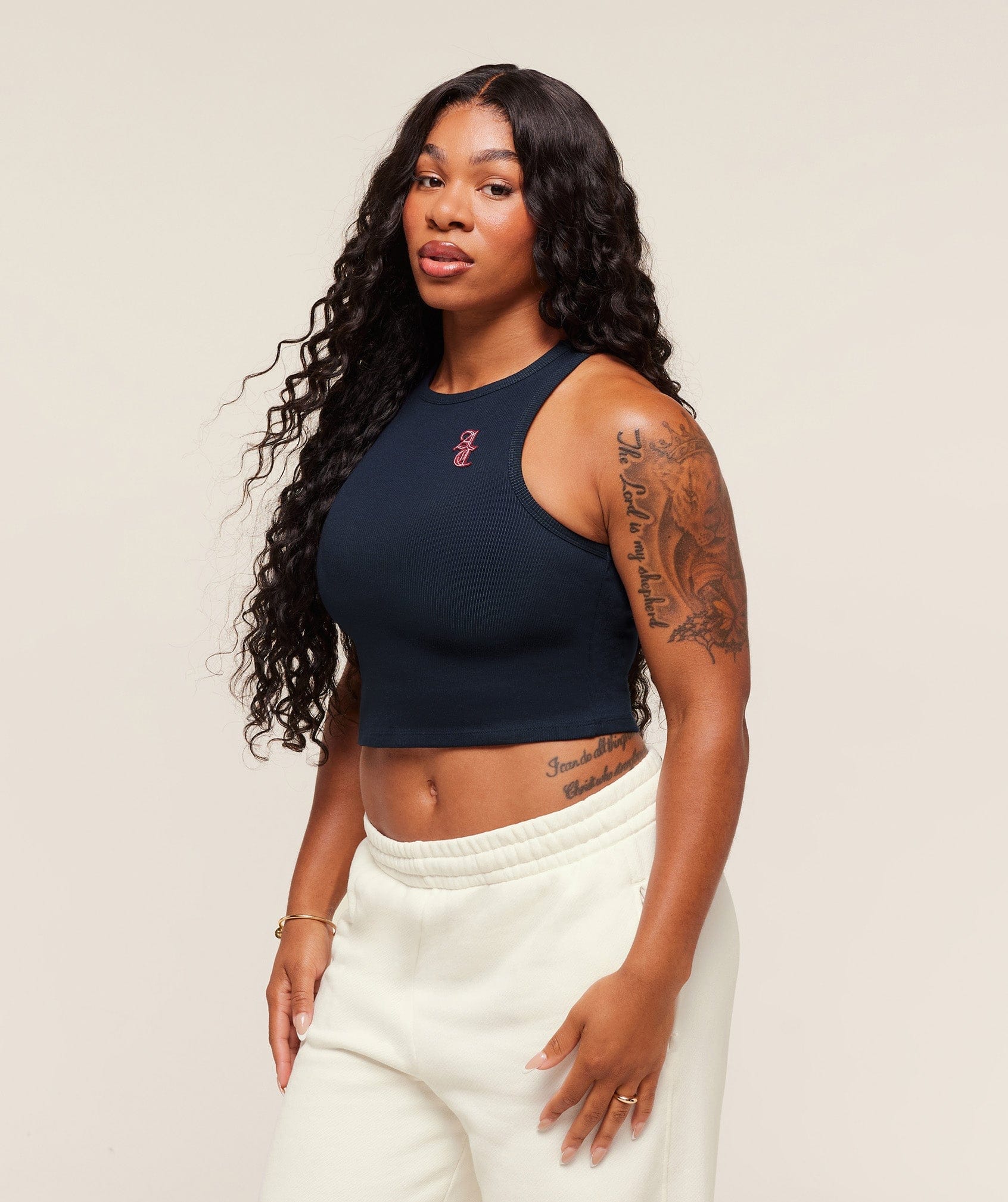 Gymshark x Analis Tank - Midnight Blue