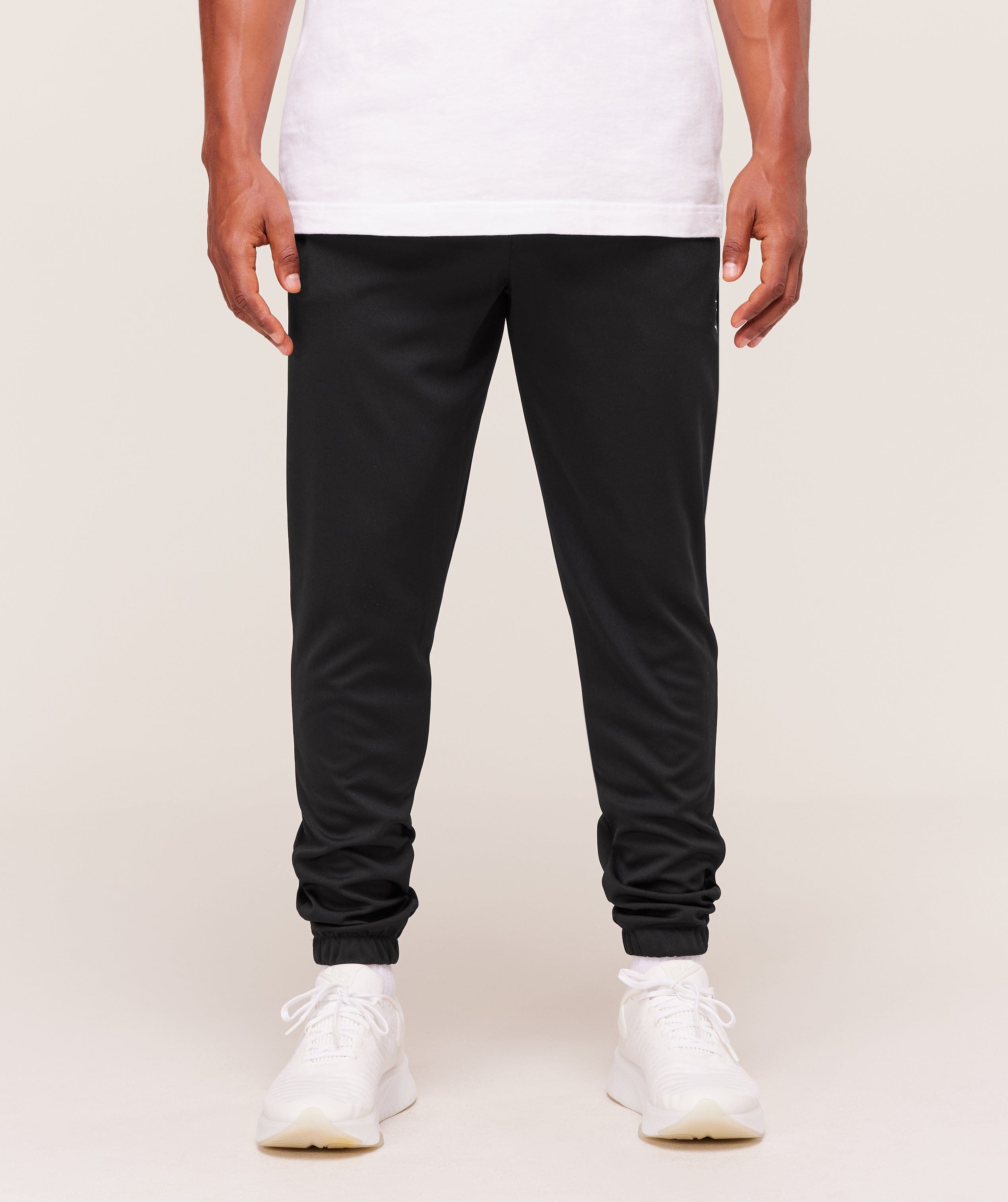Gymshark Arrival Knit Block Joggers - Black