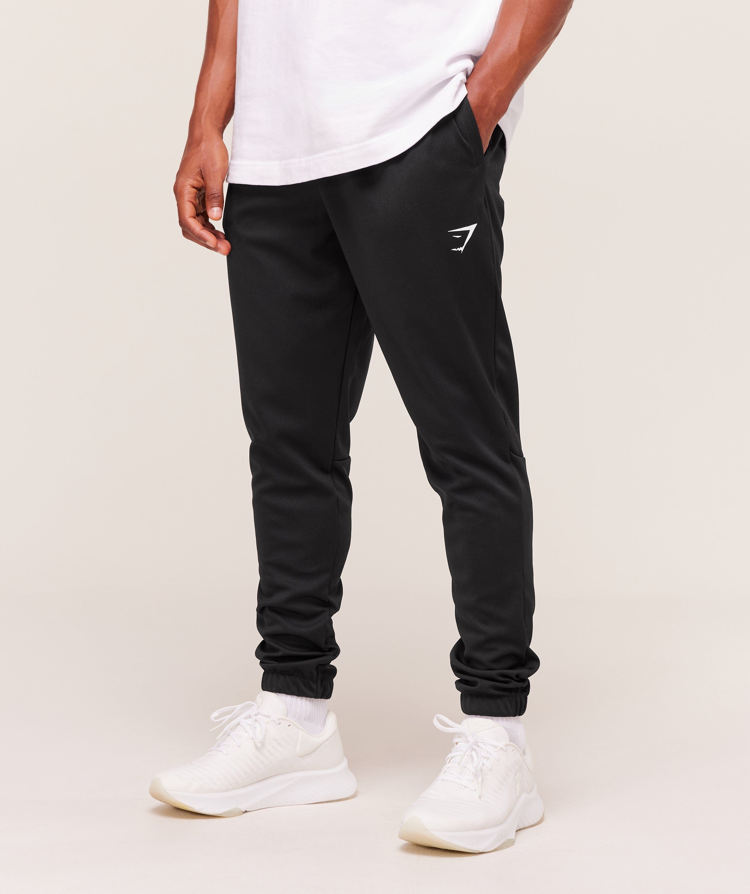Gymshark Arrival Knit Block Joggers - Black