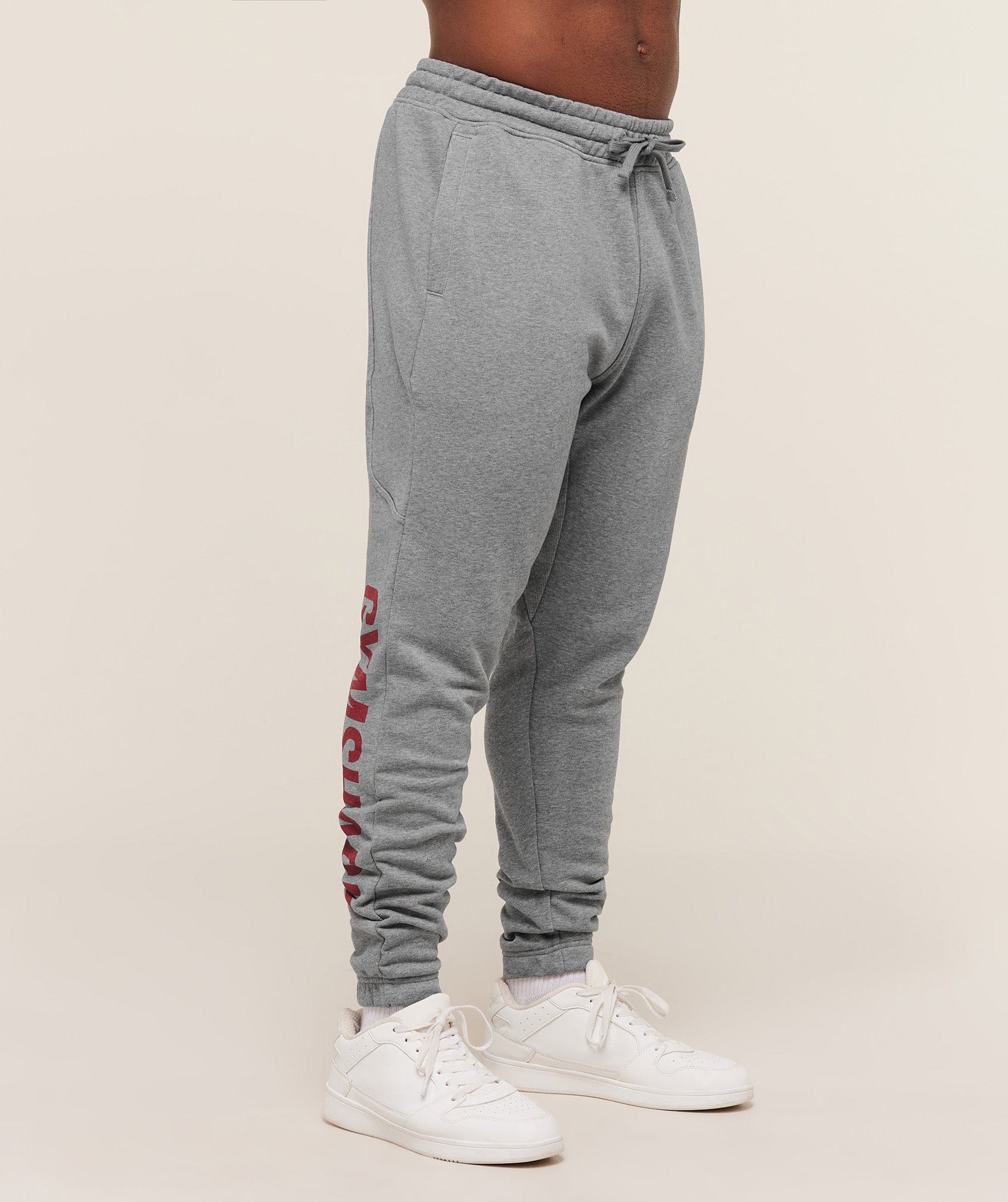 Gymshark Power Wordmark Jogger - Charcoal Core Marl